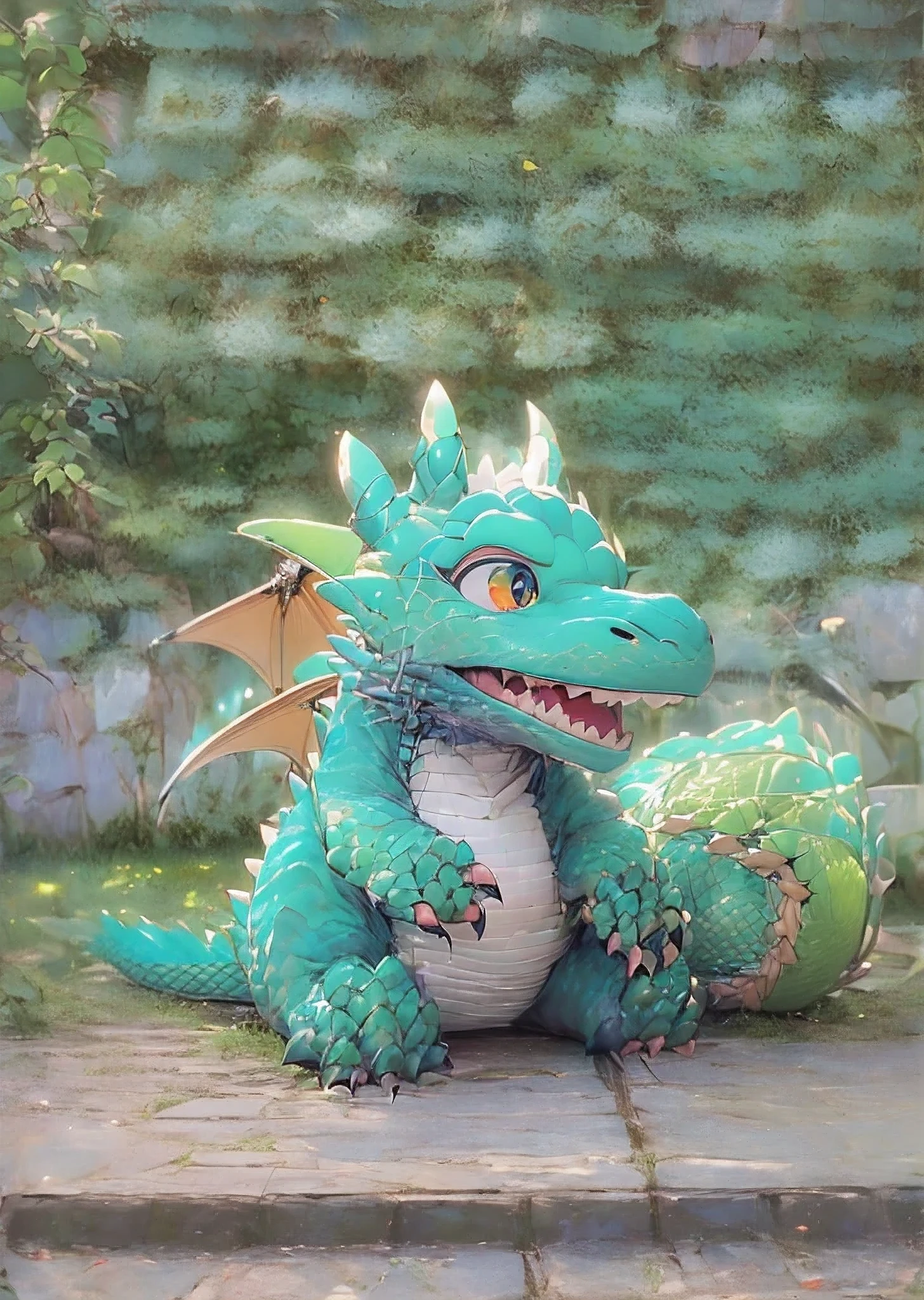 (Best quality at best,4K,8K,A high resolution,tmasterpiece:1.2),ultra - detailed,(actual,photoactual,photo-actual:1.37),Cute dragon mascot plush,可爱的dragon plush动物,dragon shaped pillow,Playful dragon toy,cute dragon companion,friendly dragon friends,Detailed dragon design,软dragon plush,Dragon with round eyes,furry dragon body,Colorful dragon scales,Dragons in different bright colors,dragon with long tail and wings,细节复杂的dragon plush玩具,Fantastic dragons,with vivid textures,Dragon lies in the clouds,Dragon sleeping on the rainbow,Smiling dragon mascot holding a heart,Dragon with small horns and friendly smile,Dragon mascot with droopy ears,眼睛闪闪发亮的dragon plush玩具,Playful dragon holding football,Cute dragon with open wings,cheerful dragon,a magnetic personality,Dragon hugging soft pillow,Dragon mascot wearing cute bow tie,stuffed dragon,Has little wings and a cute belly button,Dragon with a naughty expression,Detailed dragon nose and nostrils,The dragon's body shows bright colors,Dragon mascot with a happy face,Soft and cute dragon,Fluffy texture,lifelike dragon with actual features,Lively dragon companion,strike a playful pose,精美的dragon plush,with intricate embroidery,dragon shaped pillow with a soft and huggable surface,Friendly dragon mascot,Cute personality,stuffed dragon,With shiny scales and soft spikes,cute dragon toy,Perfect for snuggling up,dragon plush,With charming eyes and rosy cheeks,Colorful dragon toys,Have a huggable body,The dragon has a cute belly button and cute paws,Naughty dragon mascot,tail wagging,带来欢乐和幸福的dragon plush.