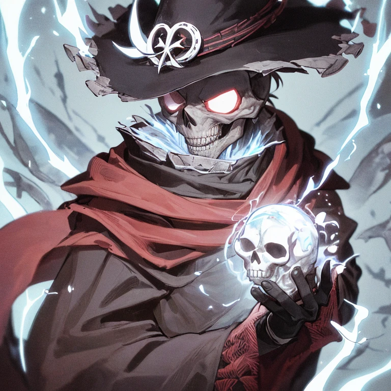 skull mask wizard attacking a human ,inflict wounds spell magic sectumsempra illustration of a spell card, close up onto a wound being open on human skin via dark magic energy necromancer magic spell skill