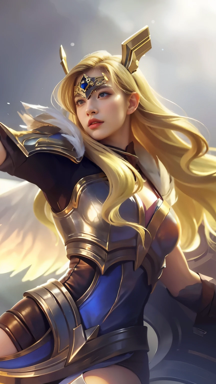 (photorealistic:1.4), best quality, masterpiece, ultra high res, 1girl, (detailed face:1.2), (detailed eyes:1.2), (detailed hair:1.2), (detailed clothes:1.2), 4k, (detailed color:1.2),