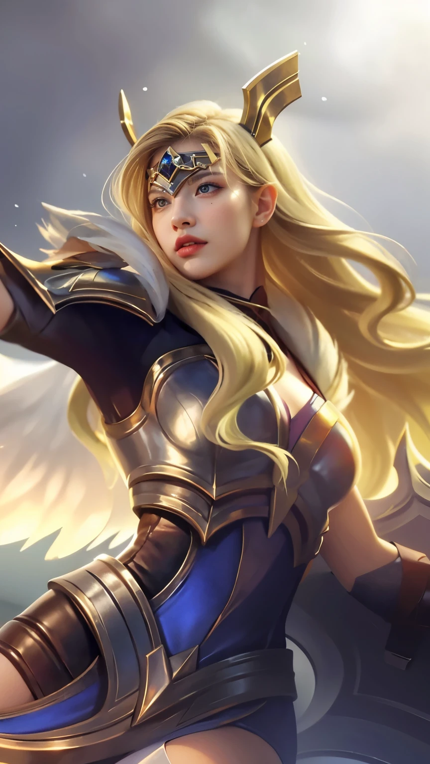 (photorealistic:1.4), best quality, masterpiece, ultra high res, 1girl, (detailed face:1.2), (detailed eyes:1.2), (detailed hair:1.2), (detailed clothes:1.2), 4k, (detailed color:1.2),