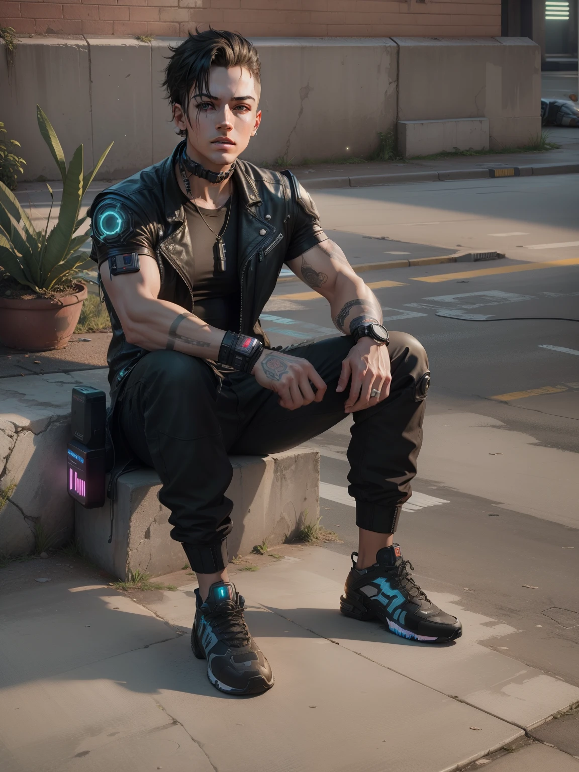 cyberpunk,smartboy,lighting realistic background,8k,u4