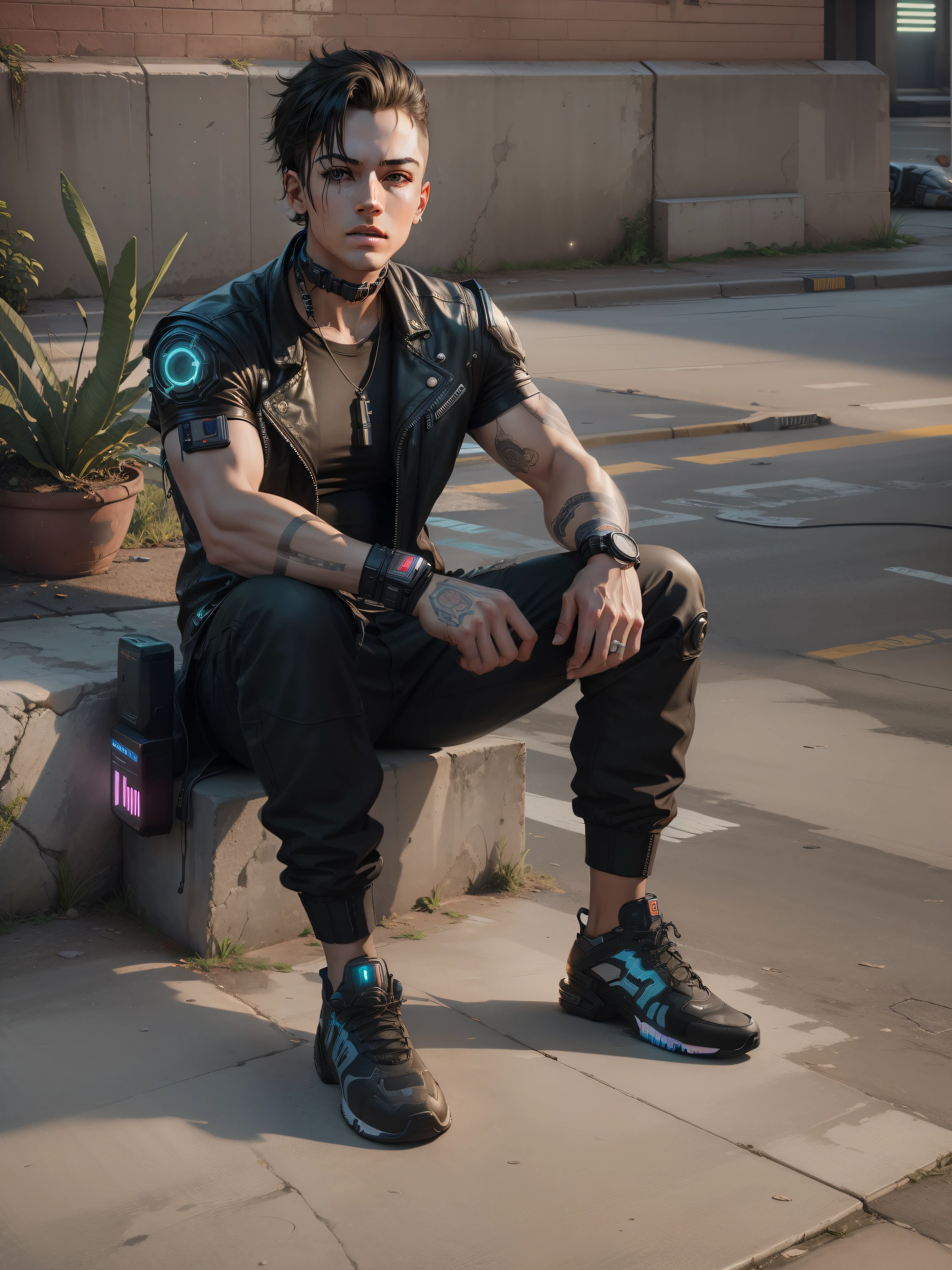 cyberpunk,smartboy,lighting realistic background,8k,u4