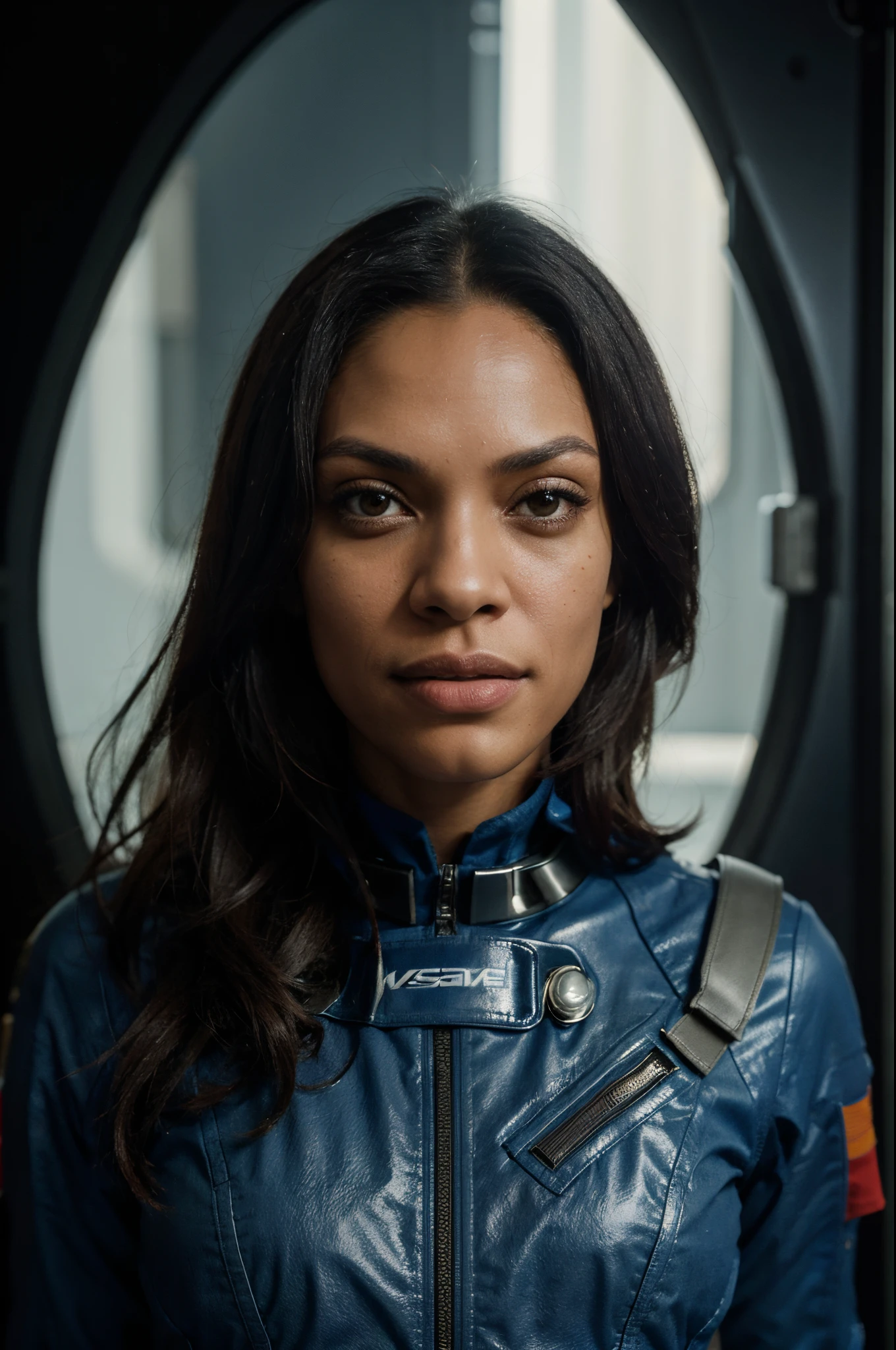 professional photo of Rosario Dawson), sks woman, space costume,
detailed skin, detailed eyes, finely detailed hair,
volumetric light, highrez, masterpiece, best quality,