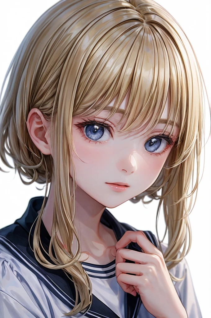 (best best quality, masterpiece, high quality), 1 girl, solo, , close-up, (blonde hair), (Santa Claus outfit),(purple hair),(seductive expression),(Beautifully decorated Christmas tree),(Christmas theme),(Charming gestures),(holding a gift box),(High Image),(Unique and interesting composition),Beautiful Finger