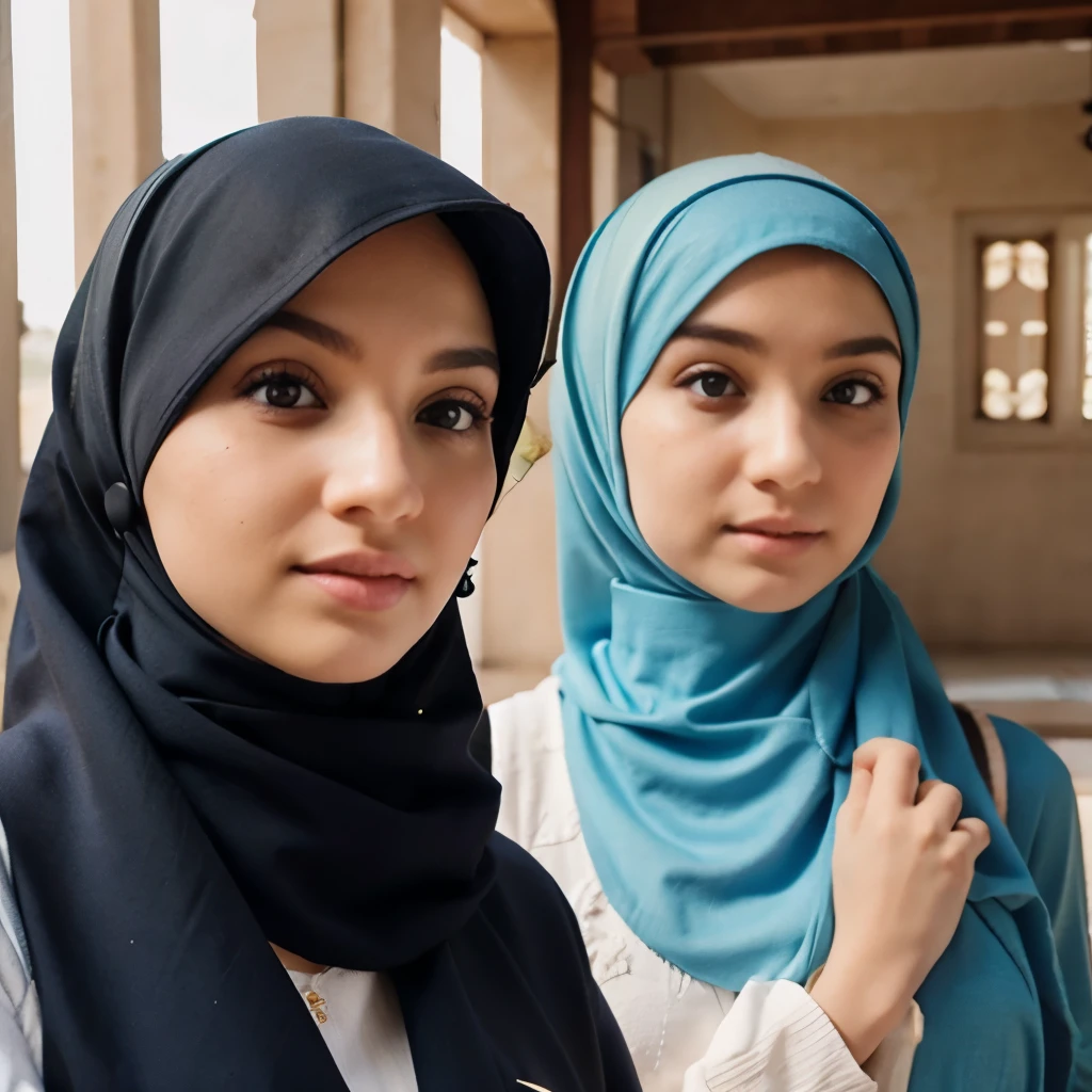 5 besties in hijab