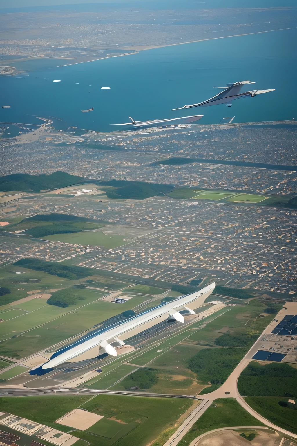 an aerial view of a large airport with many planes parked, [ overhead view ]!!, sao paulo, [ overhead view ]!, terminal, tx, aerial, world curvature, photo taken from above, afp, black. airports, airport, terminals, bangkok, tokyo, seen from straight above, photograph from above, shot from above, from above, above view