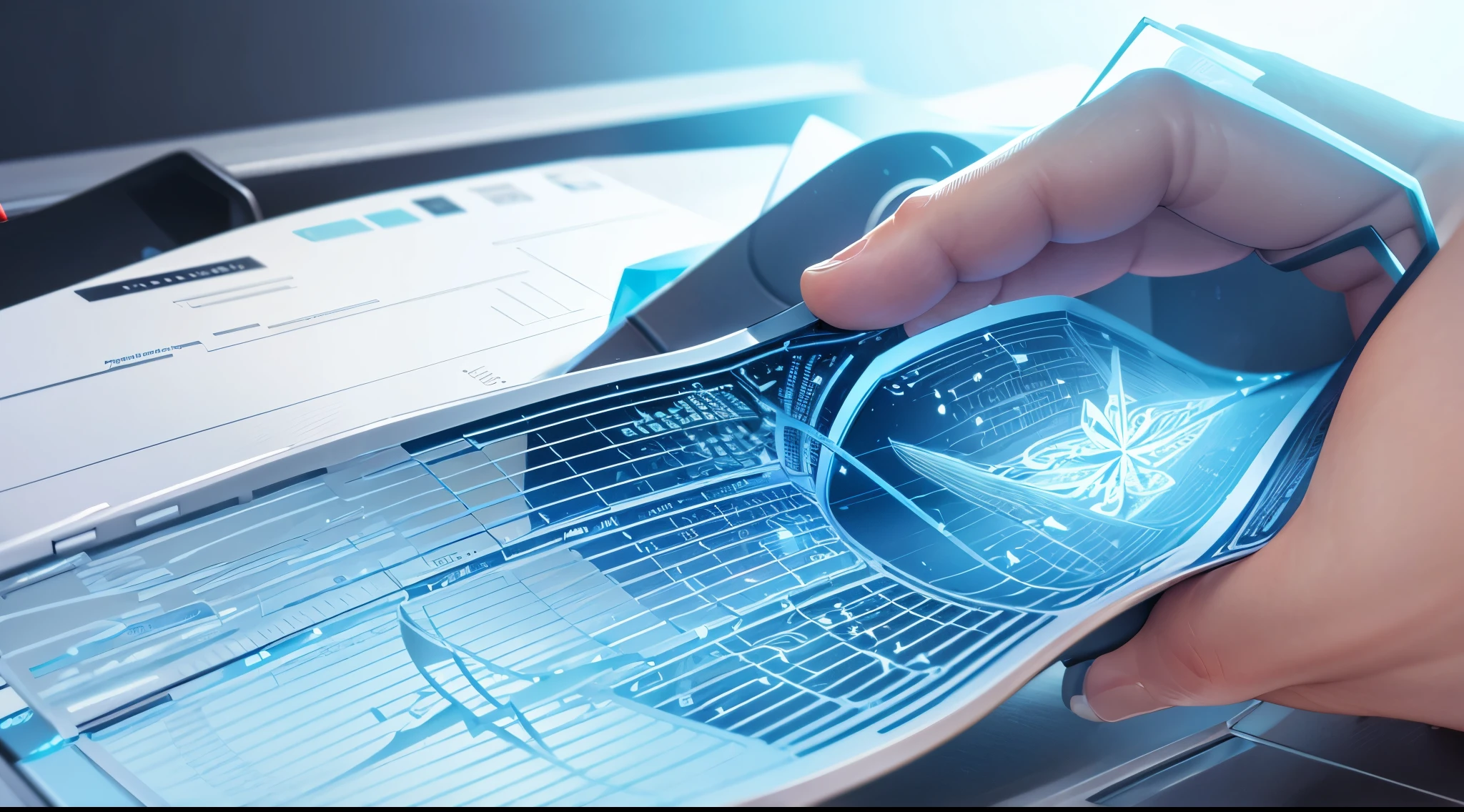 Engaging 3D visualization featuring stunning graphs、glinting