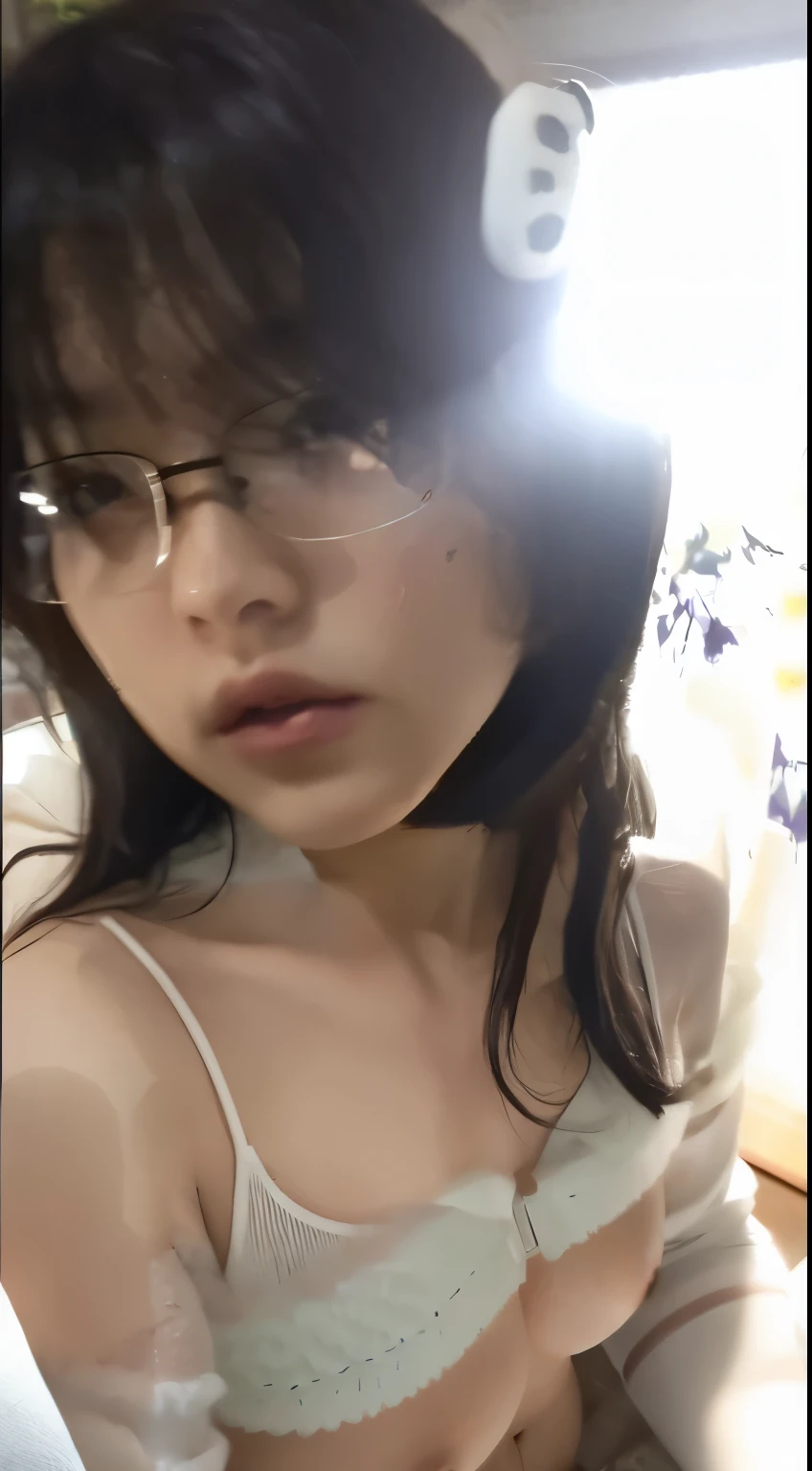 Bare-chested