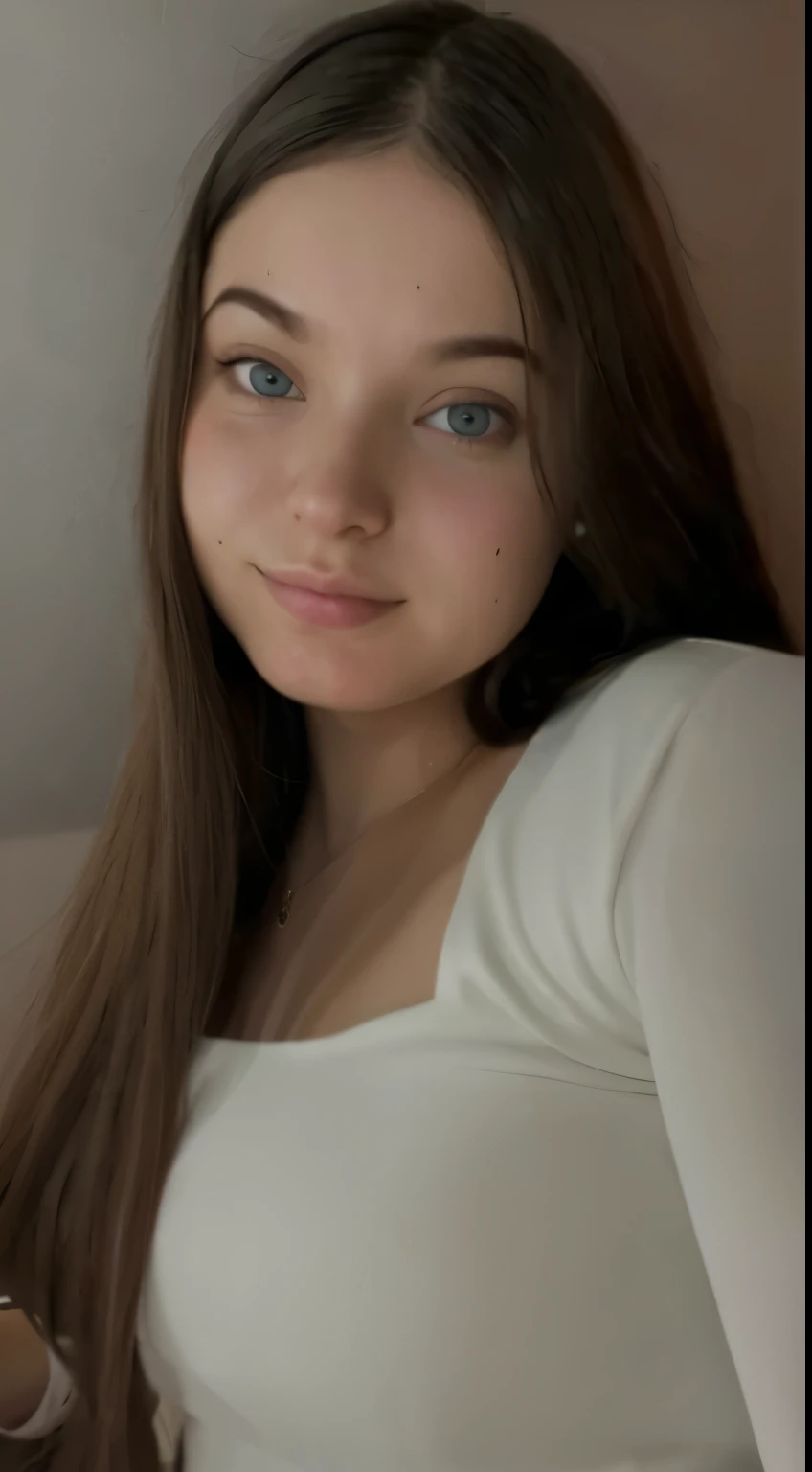Woman with long hair and blue eyes posing for a photo, 18 years old, Headshot-Profilbild, 19-year-old girl, Photo of the girl, 1 6 Jahre alt, portrait sophie mudd, 1 8 I, she is about 1 6 Jahre alt, aufgenommen im Jahr 2022, Smiling and looking direct