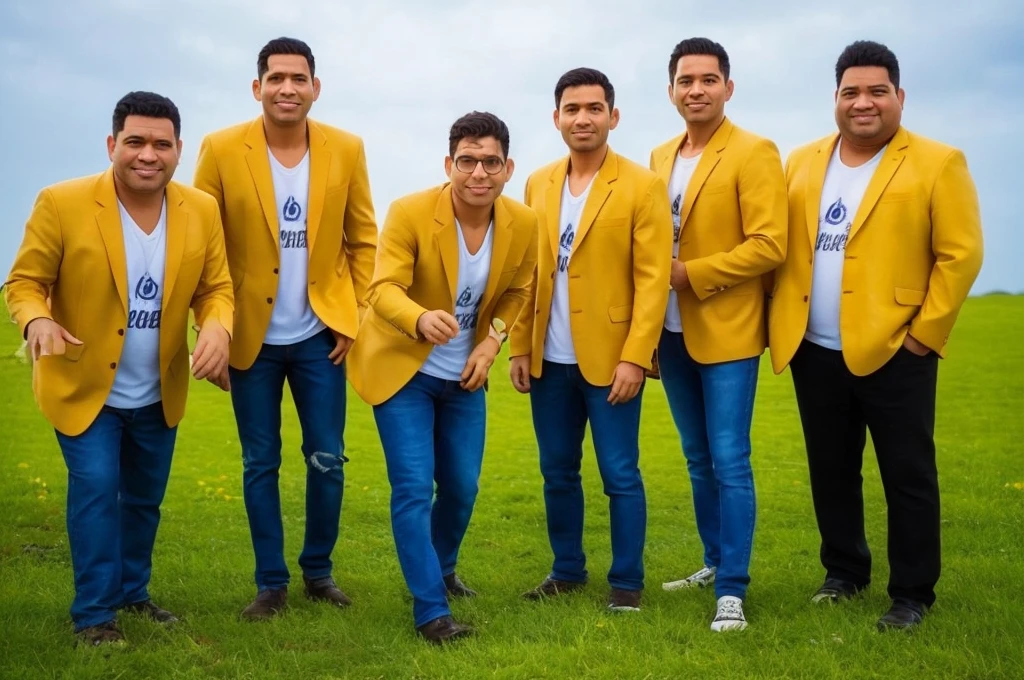 porter estilo pixar de cantastes de cumbia peruana