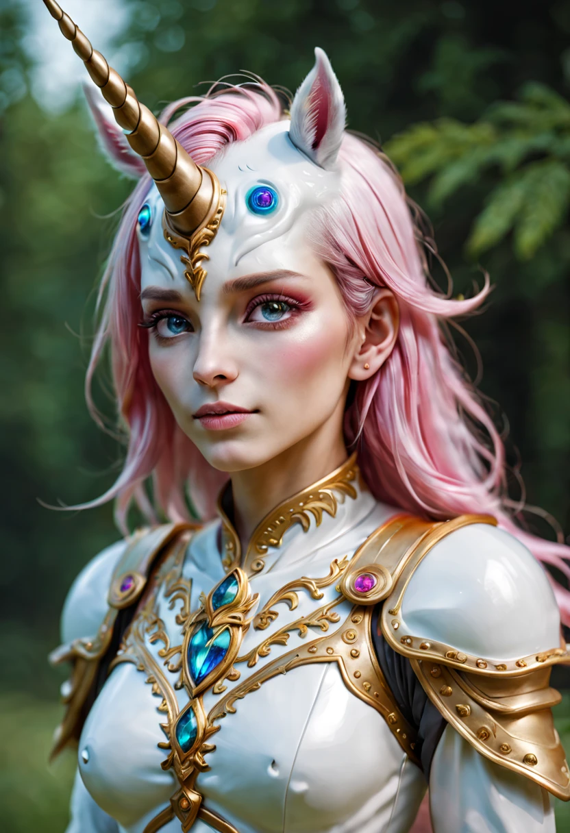 Unicorn humanoid female
