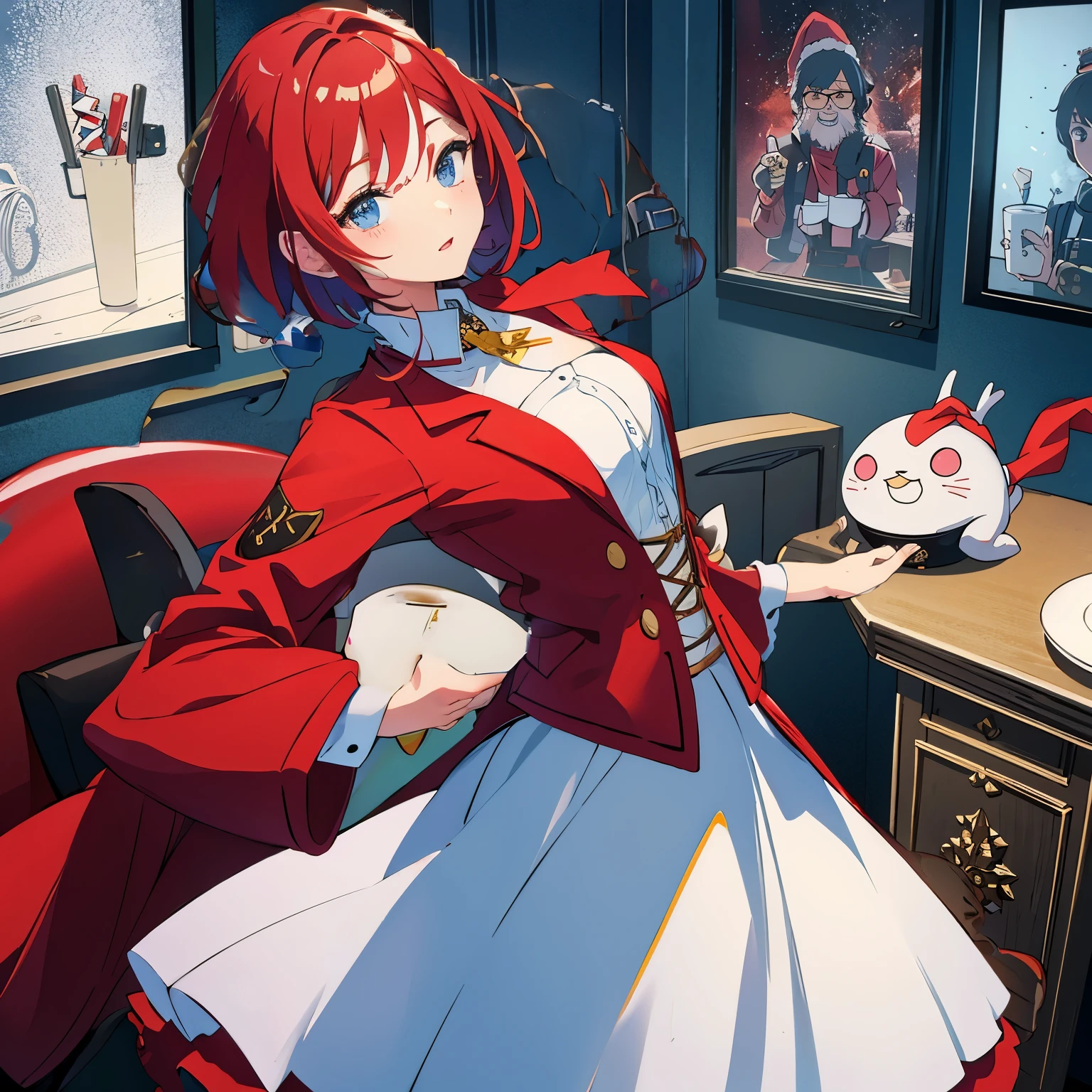 redhair、bob cuts