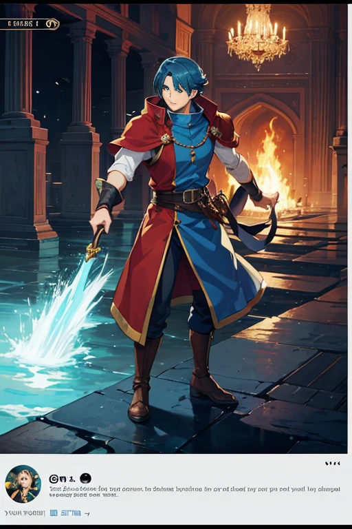 (a cartoon character standing in a large room with statues, a screenshot from an animated movie, a screenshot from an anime movie, a screenshot from an animated movie from 2012, in an animated movie, a still image from a TV anime, or from an anime, a screenshot from a Junrou's anime, a scene from an anime movie, the anime I recommend today is still, an anime scene, Fire Emblem: The Sacred Stones)