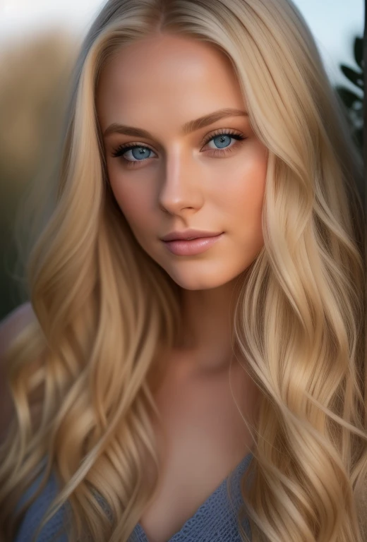 blonde woman with blue eyes and long hair posing for a picture, soft portrait shot 8 k, cinematic beautiful natural skin, photorealistic beautiful face, beautiful realistic face, realistic beautiful face, beautiful blonde girl, photo of a beautiful woman, 8k portrait render, beautiful blonde woman, soft flawless pale skin, blonde hair and blue eyes, detailed beauty portrait, blonde hair blue eyes
