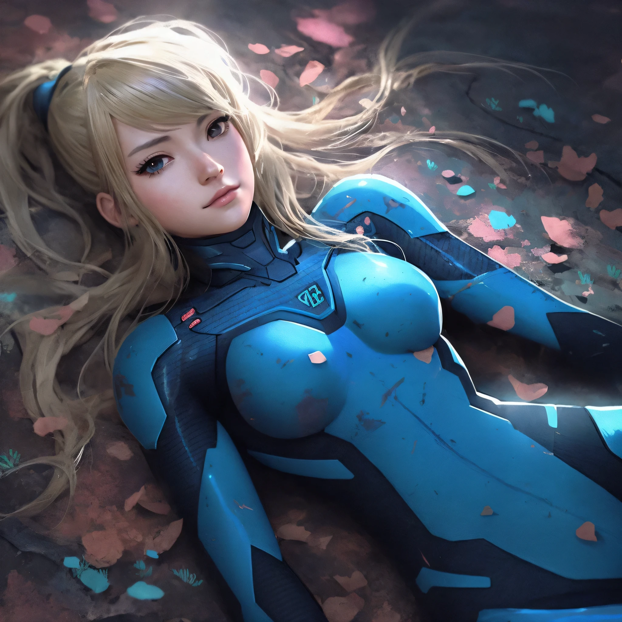 anime girl jusqu'ved'au soleil avec ses cheveux dans le conduit, zero suit samus, samus aran fanart, fanart meilleure artstation, Ross Tran 8 K, artgerm sur artstation pixiv, deviantart artstation cgscosiety, Extremely detailed artgerm, Portrait de la belle Samus Aran, Superbe CGSOCIETY, model ig | Artgerm