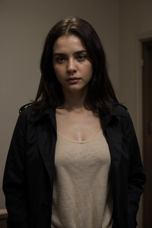 ((La mejor calidad)), ((Obra maestra)), (Detallado), Cara perfecta
tall, Noir detective who seeks the truth , lonely person with a trenchcoat, dark hair, sad eyes
male