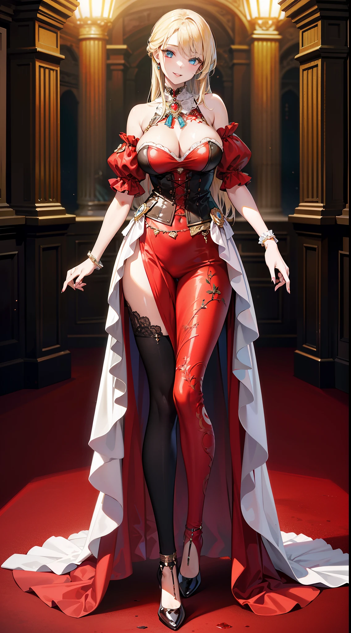 Handcuffs,BDSM,Slave,Rubber,Red Corset,Red Collar,NSFW,((Top Quality, 8k, Masterpiece: 1.3)), Sharp Focus: 1.2, Beautiful Woman with Perfect Figure: 1.4, Glamorous Figure, Overflowing Breasts, Tightly Squeezed Waist, (Seductive Buttocks), Wet Body: 1.5, Very Detailed Face and Skin Texture, Detailed Eyes, Double Eyelids, Very Short Hair, Best quality, masterpiece, ultra high res, (photorealistic:1.4), RAW photo