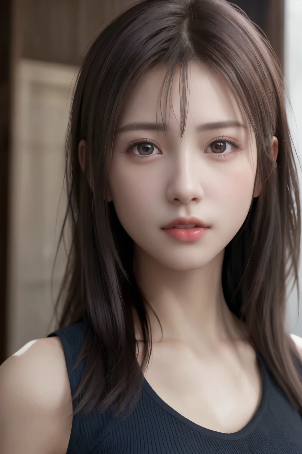 (8K, Photorealistic, RAW highest quality: 1.3), (1girl in), Super beautiful, (Realistic face), boyish
