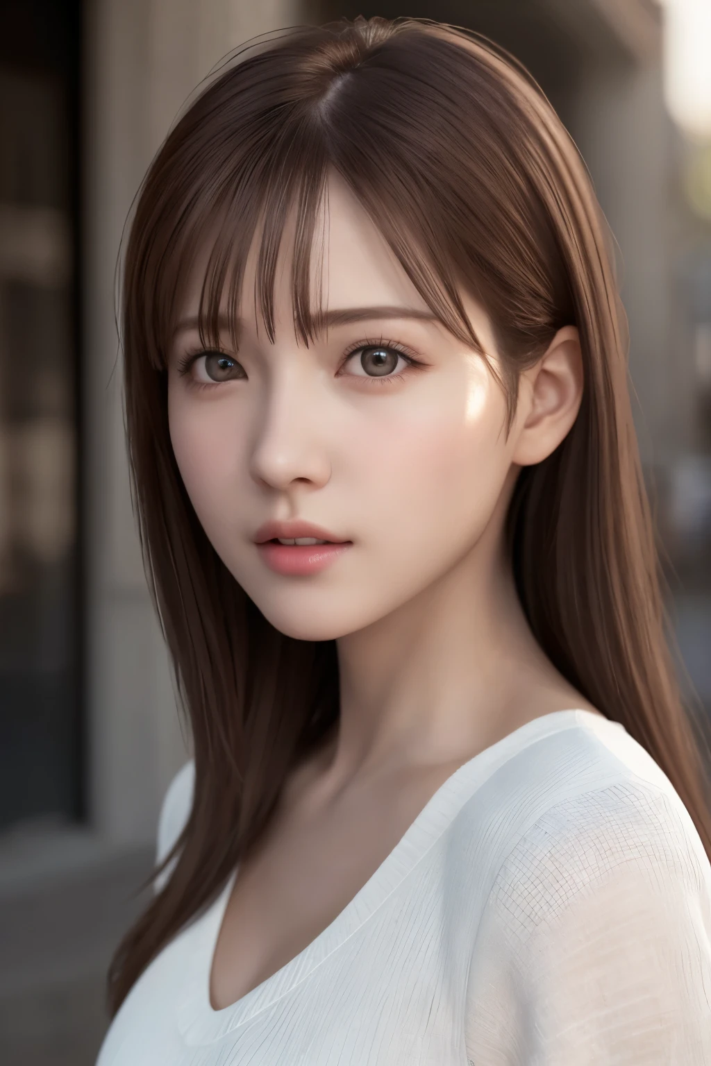 (8K, Photorealistic, RAW highest quality: 1.3), (1girl in), Super beautiful, (Realistic face), boyish