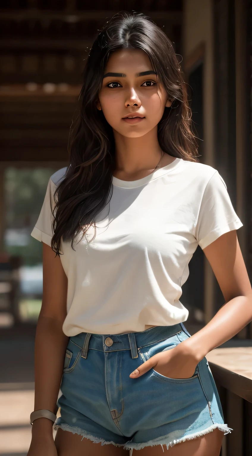 a close up of a woman in a camisa branca and jeans, camiseta branca, camiseta branca, camiseta branca, plain camiseta branca, dressed in a camiseta branca, wearing camisa branca, vestido com uma camiseta branca, roupas brancas, vestindo uma camiseta, camisa branca, em camiseta, wearing a camisa branca, clothed in camisa branca
