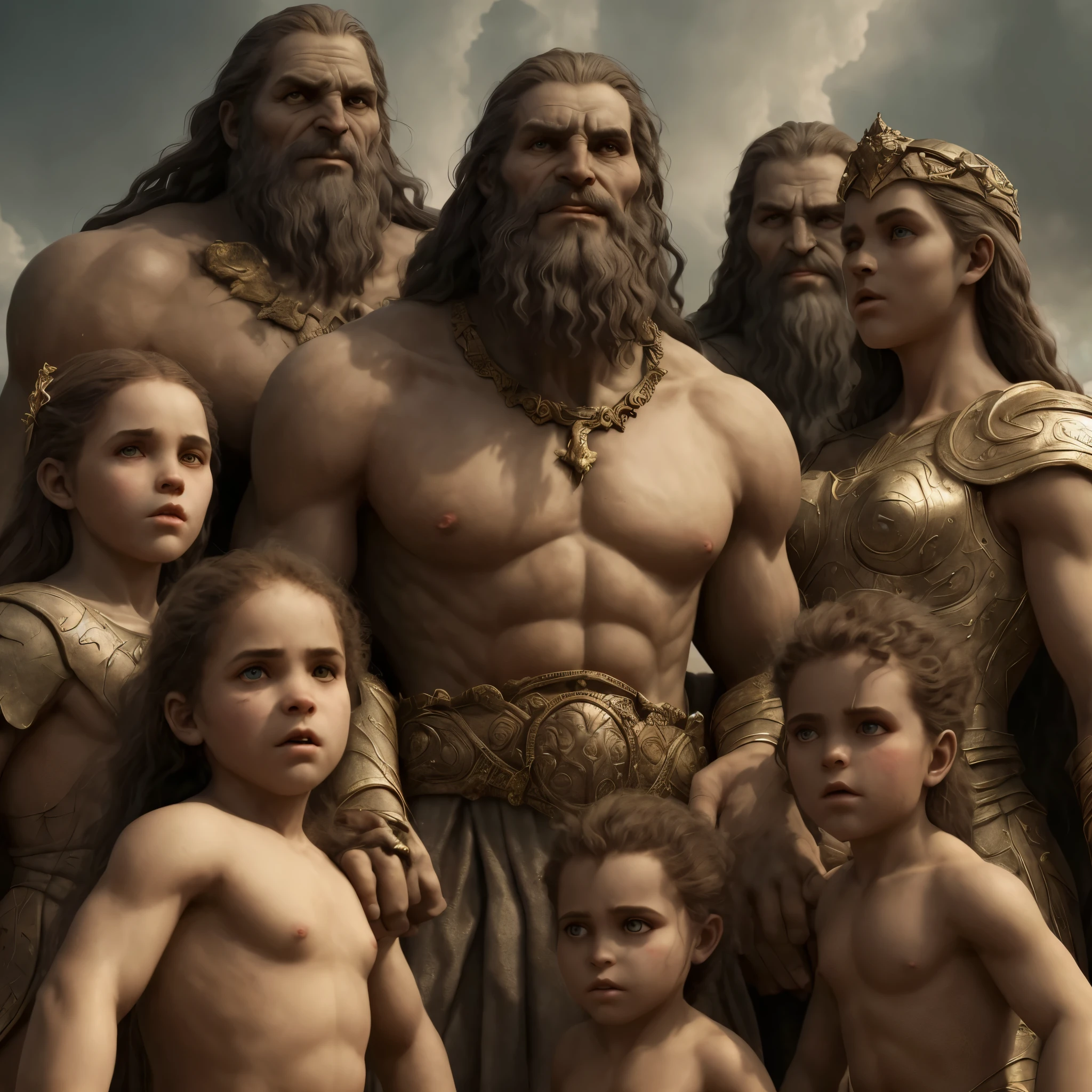 At that time there were giants on Earth, and also after, when the sons of God possessed the daughters of men, as quais lhes deram filhos. Estes foram valentes, homens de renome, Na antiguidade. Genesis 6:4, faces perfeitas