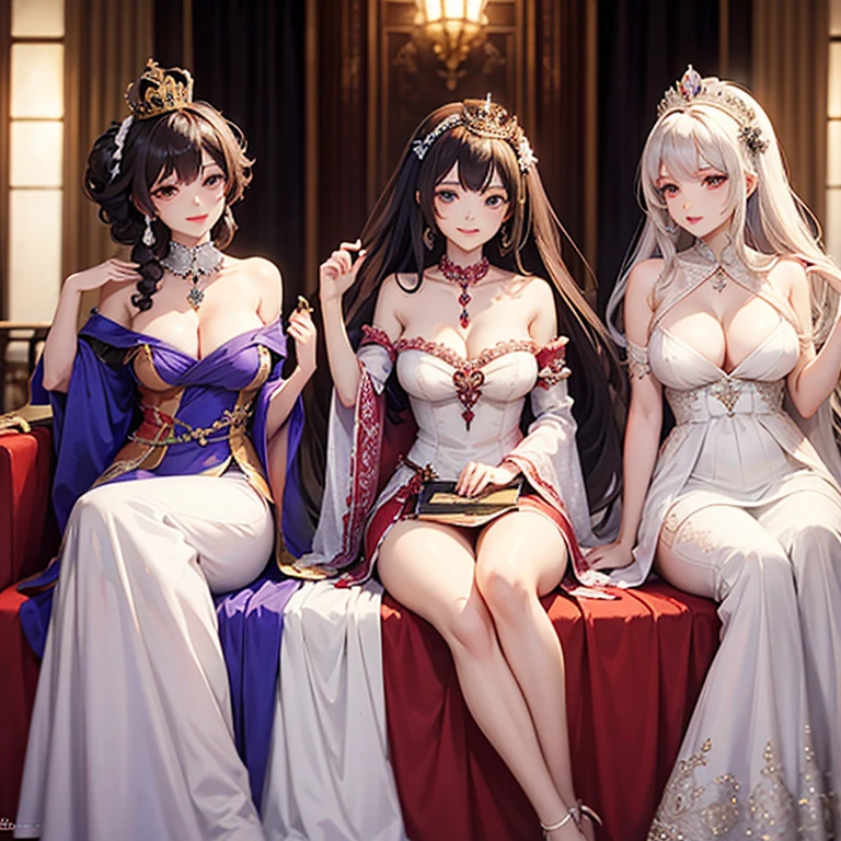 Three lovely queens