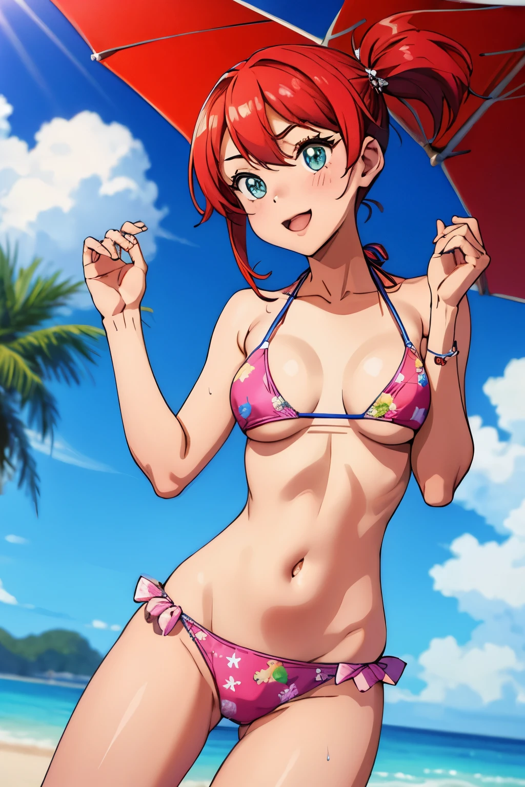 cute girl, bikini, sexy body