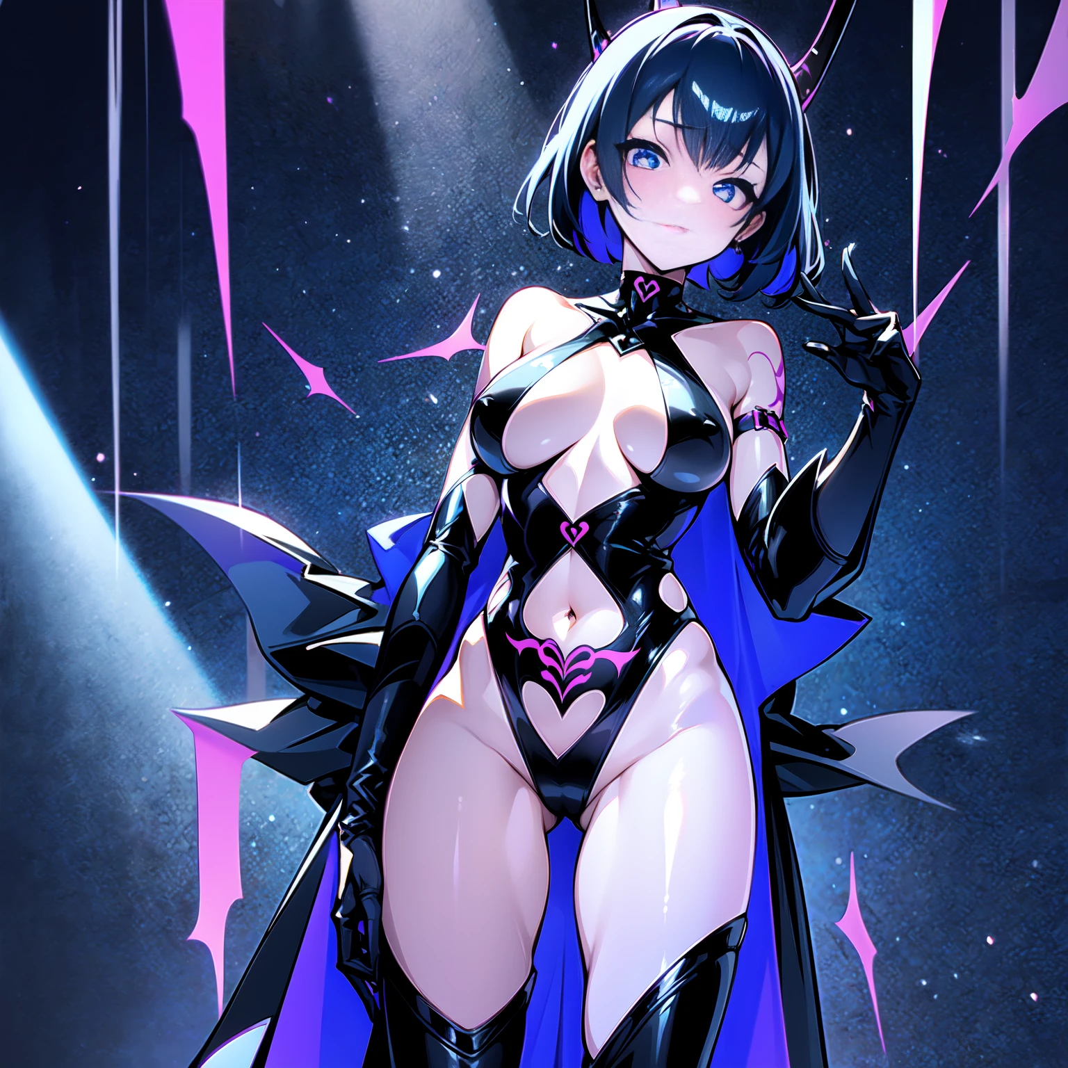 {nsfw ami mizuno},finely detail, beautiful detailed eyes, ultra detailed, evil succubus ami mizuno, dark-skinned female, corruption, succubus, pubic tattoo, dark aura, full body
1girl, full body,(evil fall ami mizuno)++++++,((1girl, solo female, solo, solo focus))+++++++, 1girl, solo female, mature female, standing, full body, evil, dark persona, bad end, contrapposto, villain, dark heroine,