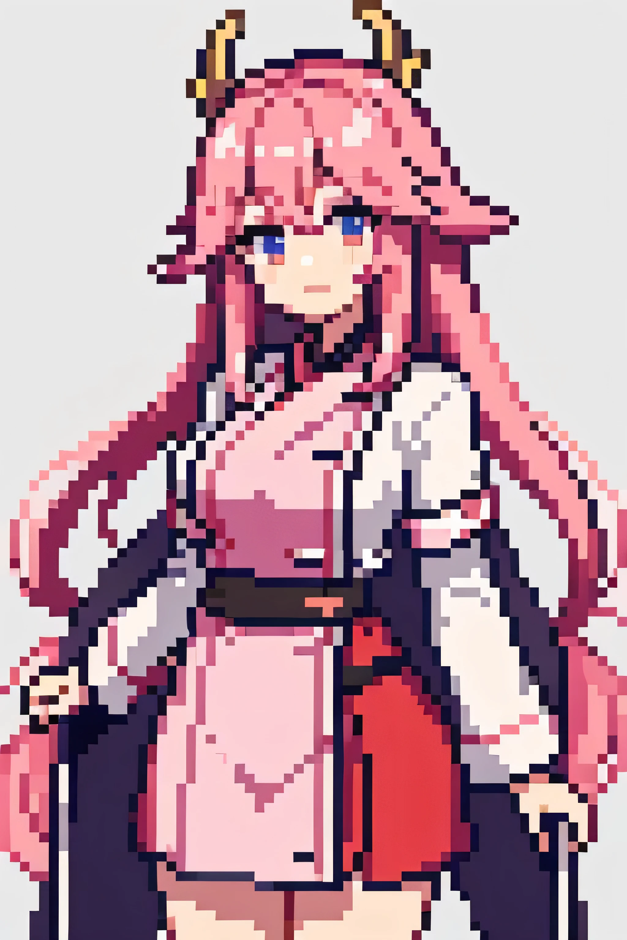 Yae Miko, nurse's uniform, pink