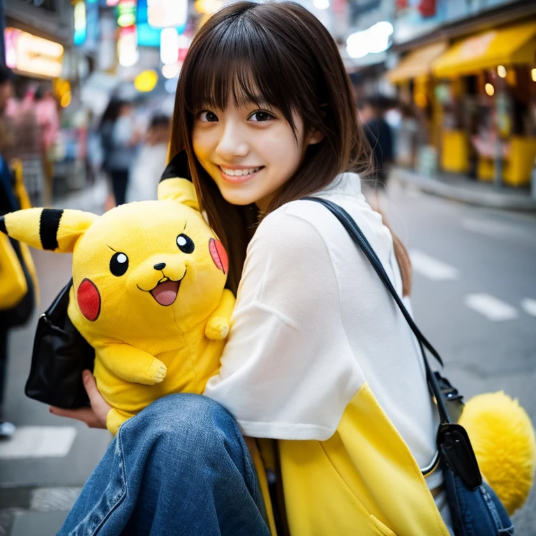 Pikachu、Japan 20 years old、high-level image quality