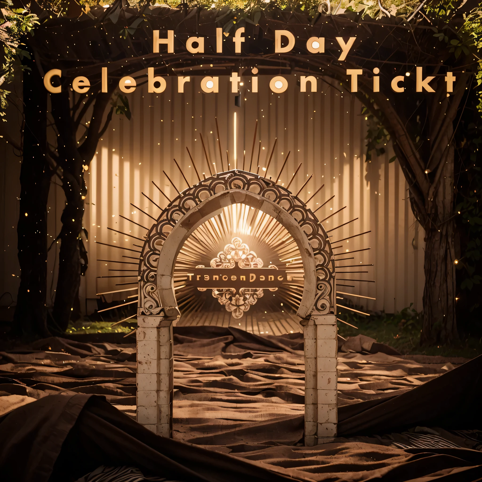 pls make this picture mystical and behind the door there is a Sufi dancing