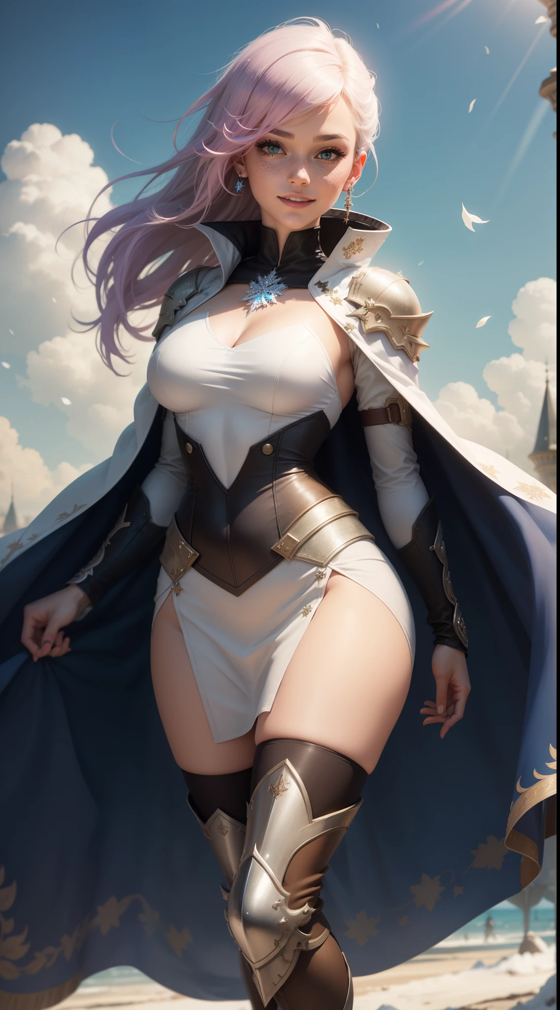 Sex Wizard、Cool、Full visible、The areol、teats、Defeat on the battlefield、