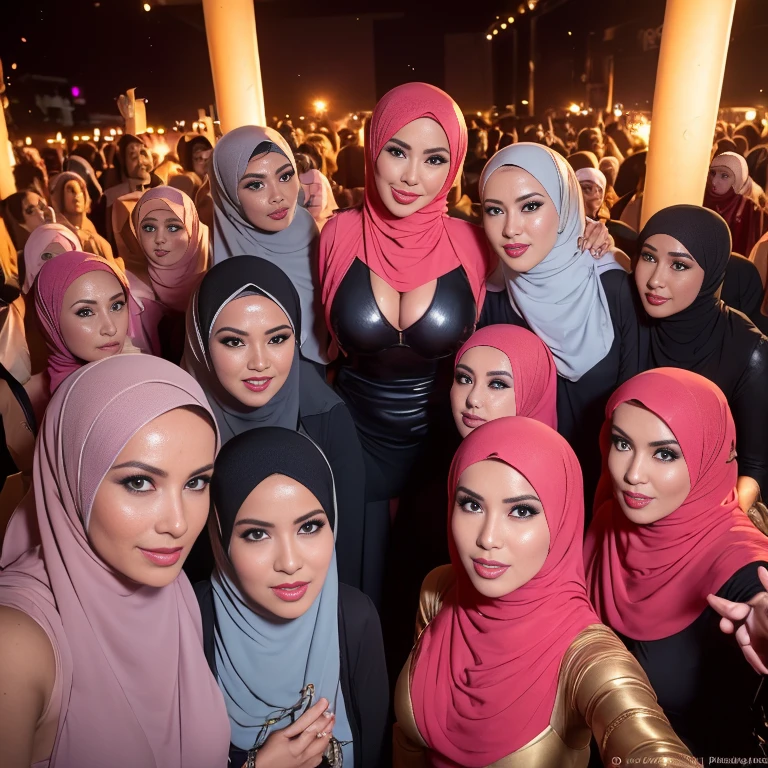 A group of women squirt or squirting on floor  (on a Nightclub), (prostitute in the golden tent)). ((The tent dome-shaped)). (((Rent in the Luxury Nightclub, masterpiece))), (((A group of gorgeous models HIJAB Malay star))), A group of gorgeous models HIJAB Malay prostitute:1.3,HIJAB 3 malay girls:1.3, HIJAB Malay star beauties as Prostitute,  shy, medium portrait shot , watery  eyes , pink glowing particle, (((Setting: beautiful nightclub at background))), proportional body, (((full naked  unclothed:1.3))) (full body shot:1.3), (a group prostitute girls:1.3), (a group Malay girls:1.3), (a group Malay beauties  Prostitute:1.3), (slim slender fit-muscled body:1.3), (big smile), (shot sleeve) , ((big breast, Gigantic Breast:1.45)), (slim slender fit-muscled body:1.3), ((hairy pubic area:1.4)), ((hairy armpit)), ((looking at viewer)), ((Beautiful hair style, beautiful hair Virginia )) Malay beautietremely beautiful face, sexy lips, beautiful red lips, Clear eyes, beautiful eyeig green eyes), pretty girl, face forward, intricate detail face, ((ultra detailed skin)) (skin texture, film grain), Detailed beautiful face, natural tpose, natural facial expression, (((Straight breasts)))，Beautiful and detailed body and face, Super vista, White skin of the, vivd colour,🔥8k, masterpiece, RAW photo, best quality, (18k detail:1.2), photorealistic, extremely detailed CG unity 8k wallpaper, Depth of field, Cinematic Light, Lens Flare, Ray tracing, in the dark, deep shadow, earrings, bracelets, necklace, clear eyes, makeup, rich colors, gold  silver, earrings, necklace, bracelets, (((Collar: {Shackles, BDSM, Slave, Rubber, NSFW}))) ((Best Quality, 8K, Masterpiece: 1.3)), valuables, cow girl position, 8k, 16k, cheerfully and happy, clear sky, analog style, cinematic light, sidelighting, ultra high resolution, (((a group of girls wearing MODERN HIJAB STYLE))) a group MILF prostitute,