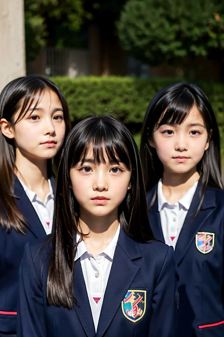 Naughty elementary school students