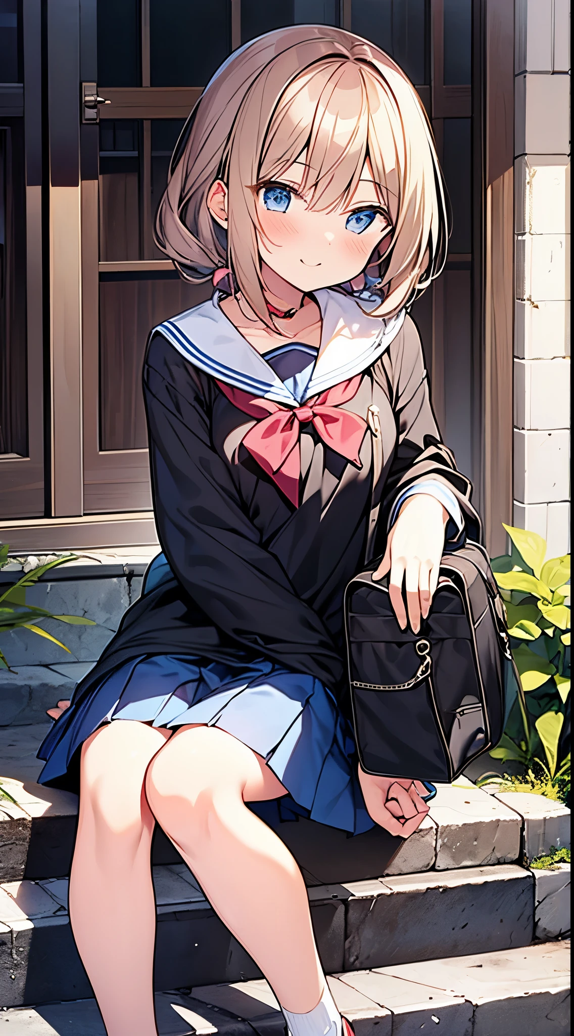 Highest quality,Detailed portraits,Sitting,(Girl showing detailed sole of right foot:1.4),(Detailed and beautiful face),(Beautiful deformed teeth),Erotic tongue,(Beautifully detailed white panties with stitching),Staring at me as if looking into my eyes,(A smile of pleasure),(Sweating all over:1.5),(There is a cloudy liquid on the sole of the right foot.:1.3),Long, slender legs,(high school girl),She is taking a picture of me with the camera in her left hand.,School classroom