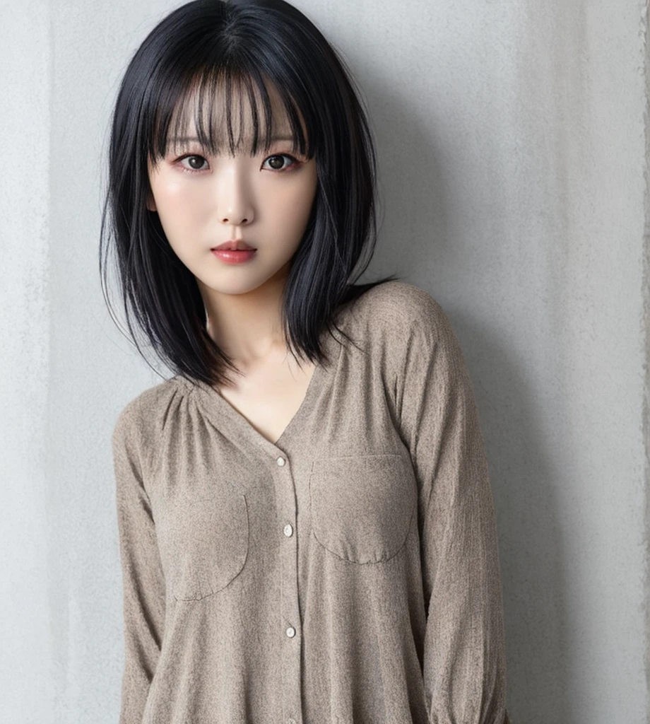 looking at viewer, upper body,