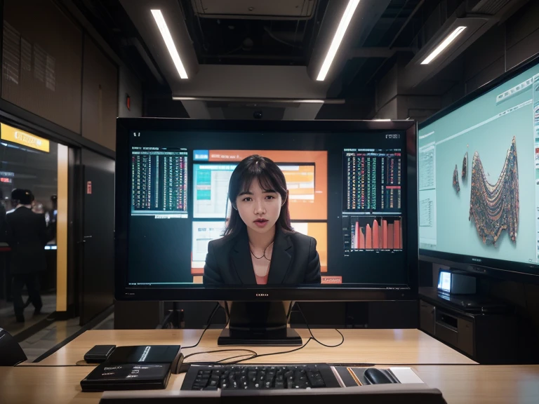 (best quality,4k,8k,highres,masterpiece:1.2),ultra-detailed,(realistic,photorealistic,photo-realistic:1.37),business graph,commercial monitor,mixed media,professional,sharp focus,vivid colors,HDR,studio lighting,physically-based rendering This artwork shows a commercial scene。In a spacious office,In the center is a business chart,Presenting complex data and trends。This chart was created using a variety of media,Include illustrations、oil painted、Photography and digital rendering,Giving people a unique visual impact。
There is a business monitor in the center of the chart,Displays the latest market dynamics and stock trading information。This monitor is an advanced LCD screen,Ability to clearly display details and data。
The whole picture is presented with attention to detail,Full of realism。Every element has been carefully designed,Rich and vividly colored,Impressive。
The artistic style of this piece is based on realism,Highlight the importance of business topics。colors full,Make the whole picture vivid and rich。Lighting effects use professional photography lighting,Can highlight important elements in the picture。
through this work,The audience can feel the prosperity and vitality of the business world,and the importance of information technology。