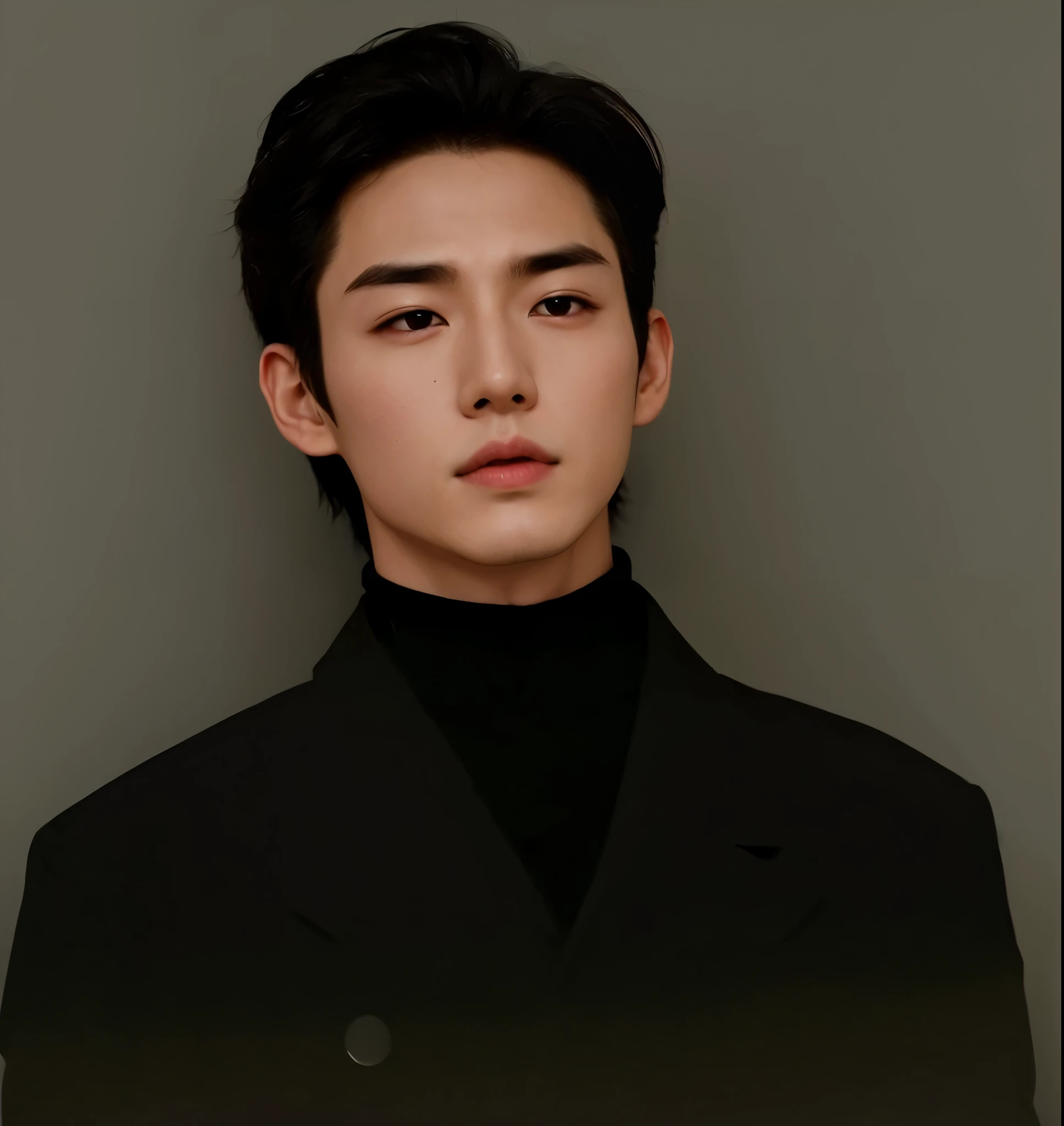 Hyunjun hur actor y idol de kpop mas realismo en el cabello y ropa.