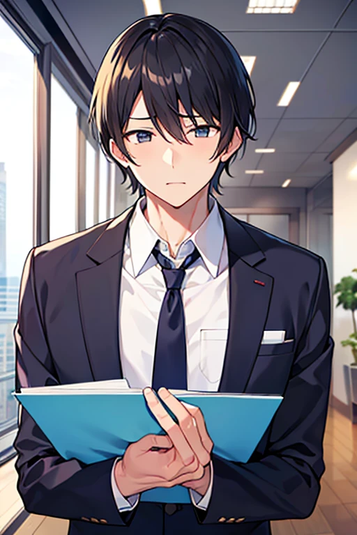 score_9, score_8_wonderful, score_7_wonderful, sauce_anime ,Male Focus,Part 1: , 1 male,No pants,Outdoor,赤いtie,blazer,Bow legs,Place your hands behind your head,penis,Please wear a collar with a lead,View your viewers,squat,先生anime, Black Hair, Collared shirt, tie, ID card, Grey suit,humiliation