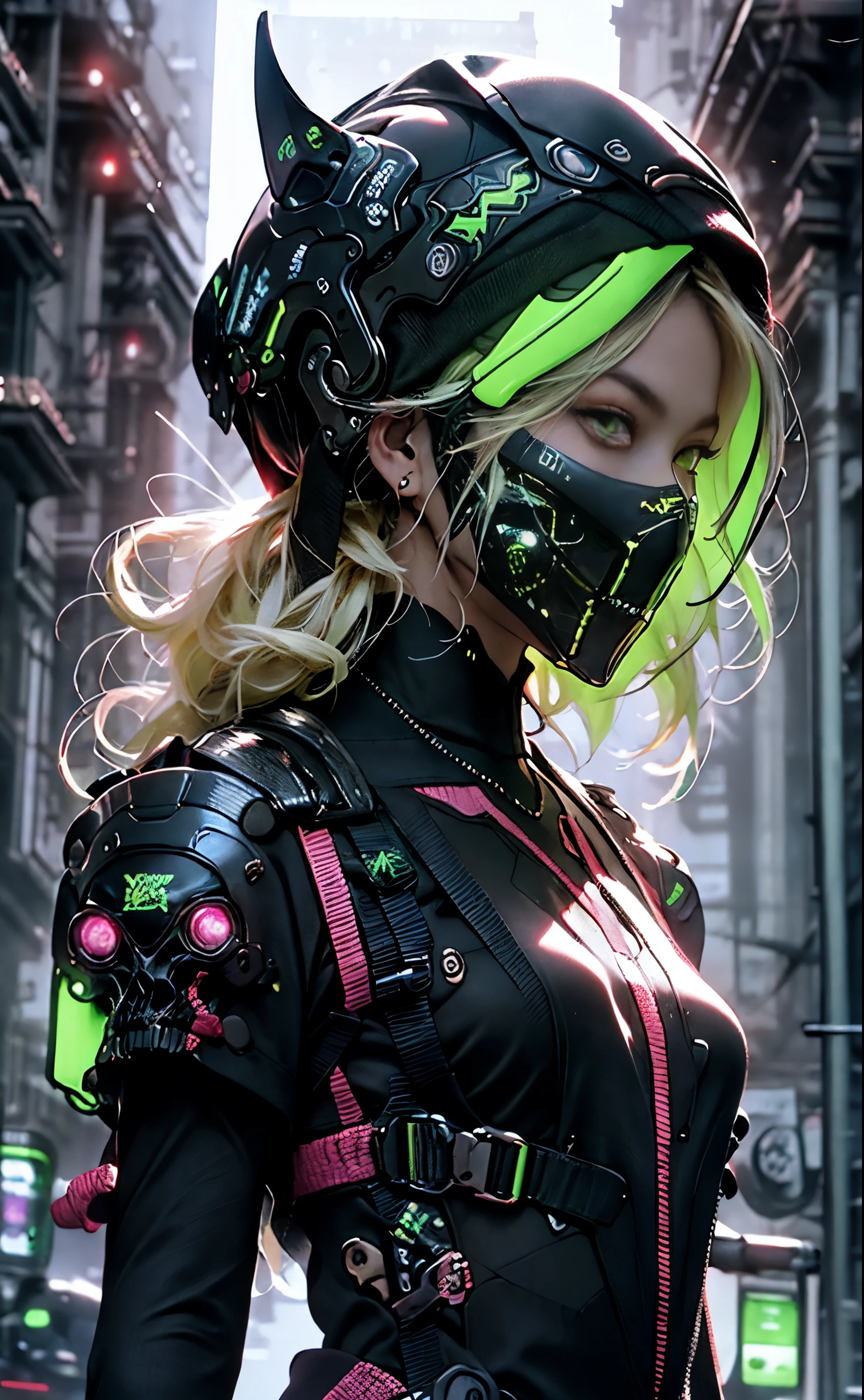 Samurai Cyberpunk 4k