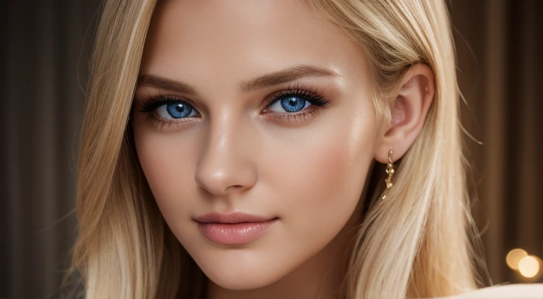 "(best quality,4k,8k,highres,masterpiece:1.2),ultra-detailed,portrait,beautiful blonde 21-year-old model,gorgeous detailed eyes and lips,sweet and charming expression,55mm lens,studio lighting,highly detailed skin texture,medium-sized bust"
