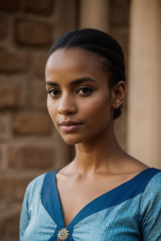 (((uma ferida avermelhada profunda atravessa sua bochecha esquerda))) tez justa, mulher em torno de 19 anos, Cabelos pretos naturais, olhos verdes distintos, vestindo kohl, slender and graceful, Beautiful, luz de velas em um ambiente medieval, Ultra sharp focus, tiro realista, roupas femininas medievais, cores tetradicas (cicatriz:1.4) light and dark skin ethiopia