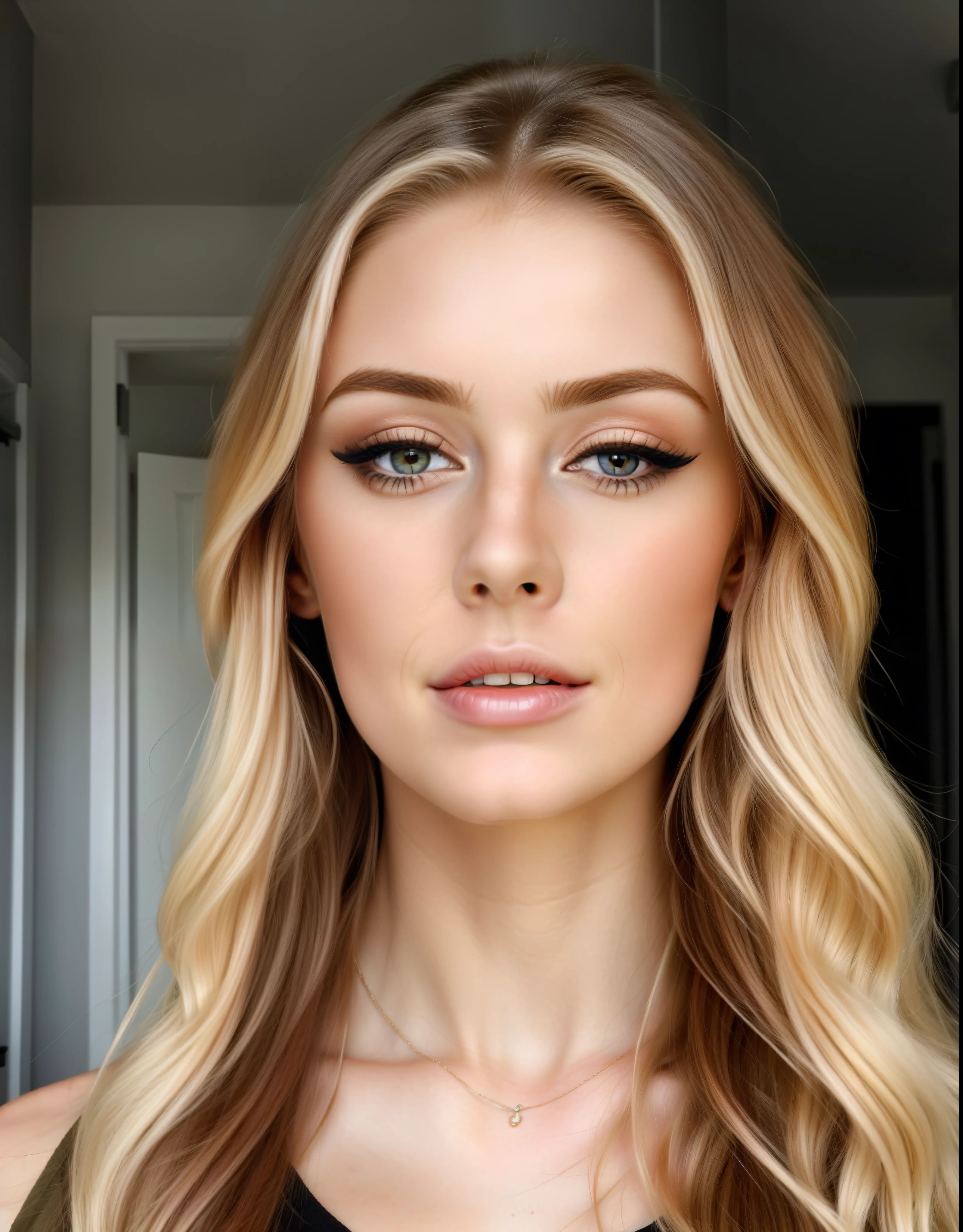 (Hermosa mujer irlandesa, Rasgos faciales irlandeses:1.2), 18 years old, pose sexy