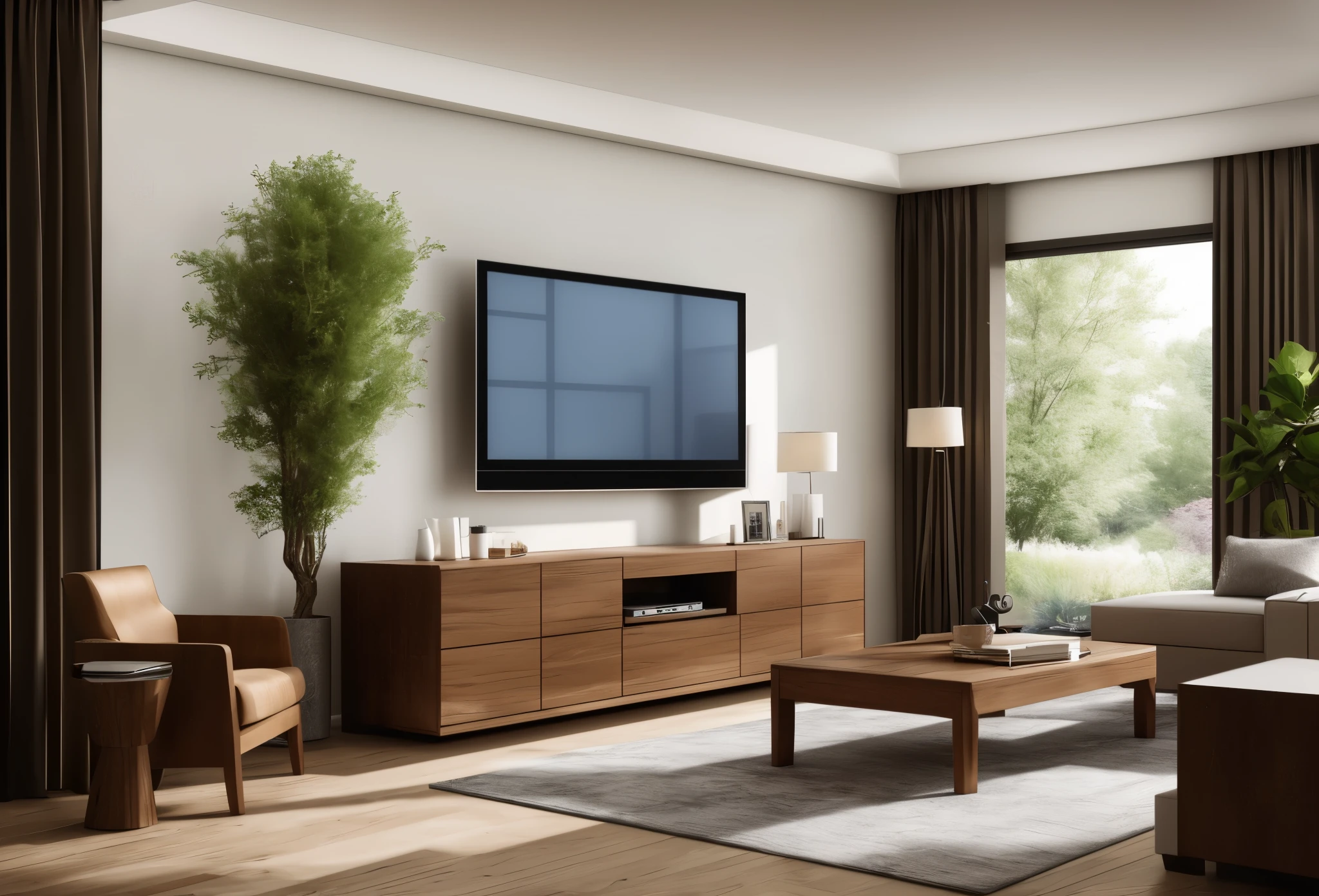 (best quality, highres, ultra-detailed, realistic:1.37), modern, high-definition image of a television household assistant product 
for the elderly