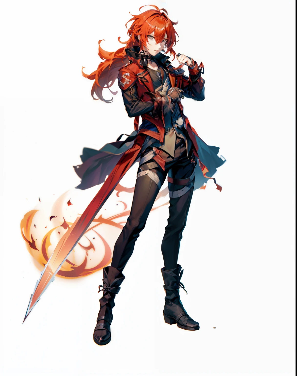 masutepiece, 8K, Best Quality, 1male people, Sais and Ninja, run through the story,, Upper body, darkness, A light, Night