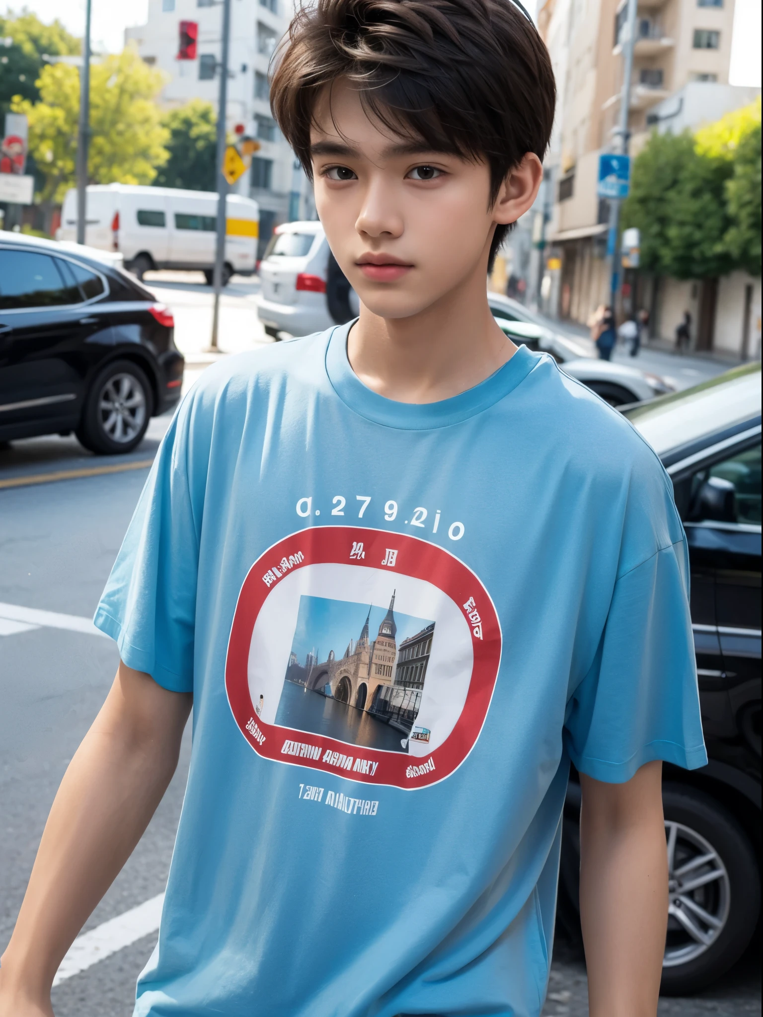 boy, y.o, t-shirt, street