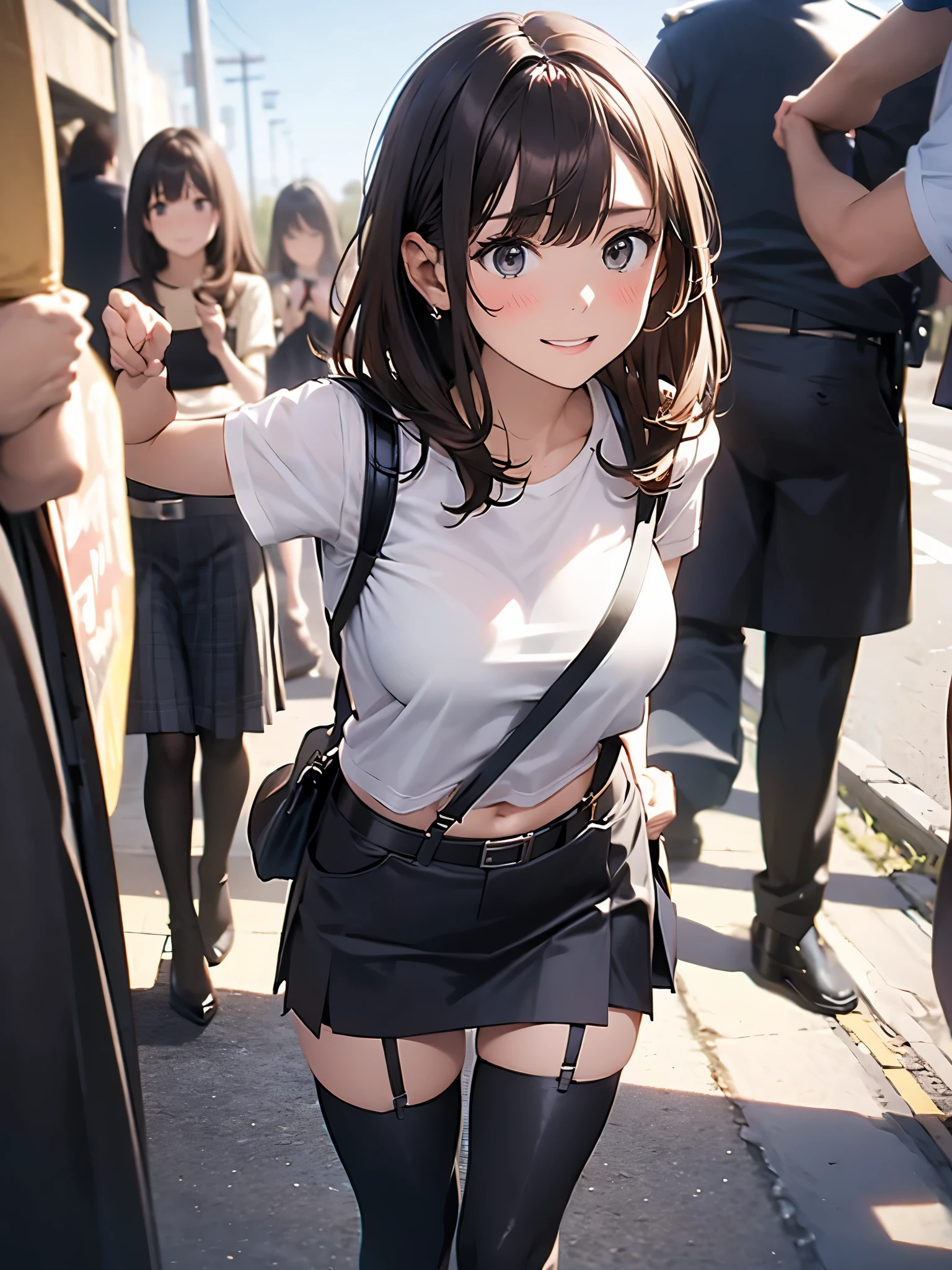 NSFW, cute girl, small breasts, flat chest, skinny, thin, short, small, tiny, pet, defined ass, cute feet, nervous, afraid, scared, worried, wearing a choker, sweaty, little , cocky brat, breathing heavy, on train, surrounded by people, many people, group surrounding, group watching, girl getting searched, man spotting hands on, man patting down, strip search, man grabbing shirt, man grabbing arm, boob grab, chest grab, ass grab, butt grab, cheeks grab, abdomen grab, arm grab, partially stripped, childlike, young, man hug, assault, attack, forced, impact frame, impact, insertion, penetration, crying, drooling, saliva, kids, kids play, shocked, tazed, zapped, electrocuted, pulling clothes, surrounded touching, crowd and touching, overwhelming, overpowering, can’t fight back, children, children playing, children touching, helpless, hands, group rape, therapist, public use, pedophilia, groupfucking, con, loliir pull, used, finished, done, concluded, kids watching, kids playing, hand job, mouth job, rim job, boob job, tit job, bent over, thigh job, mount, mounted, riding