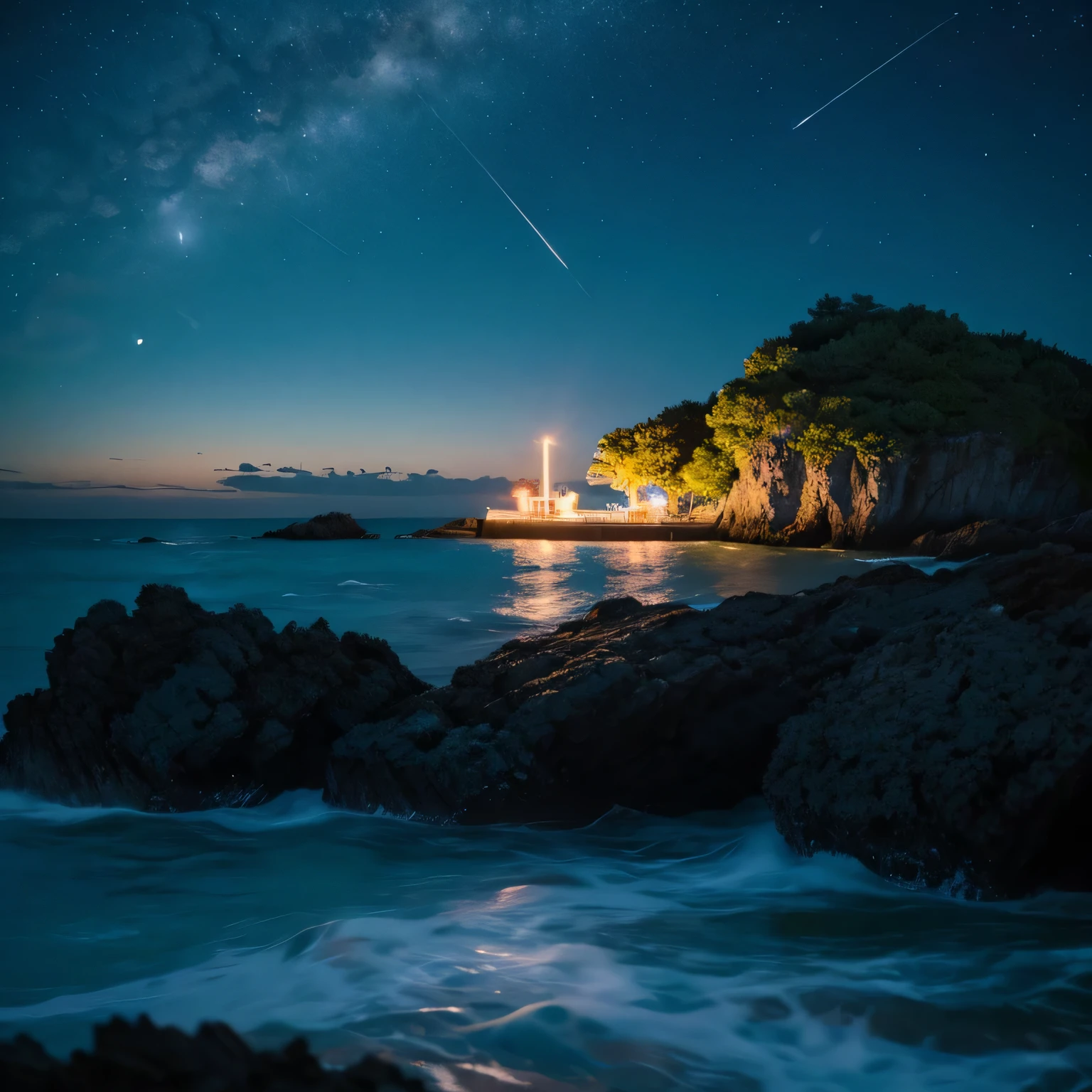 Middle of the night,starlight right moon,Mare,island,pay,,k hd
