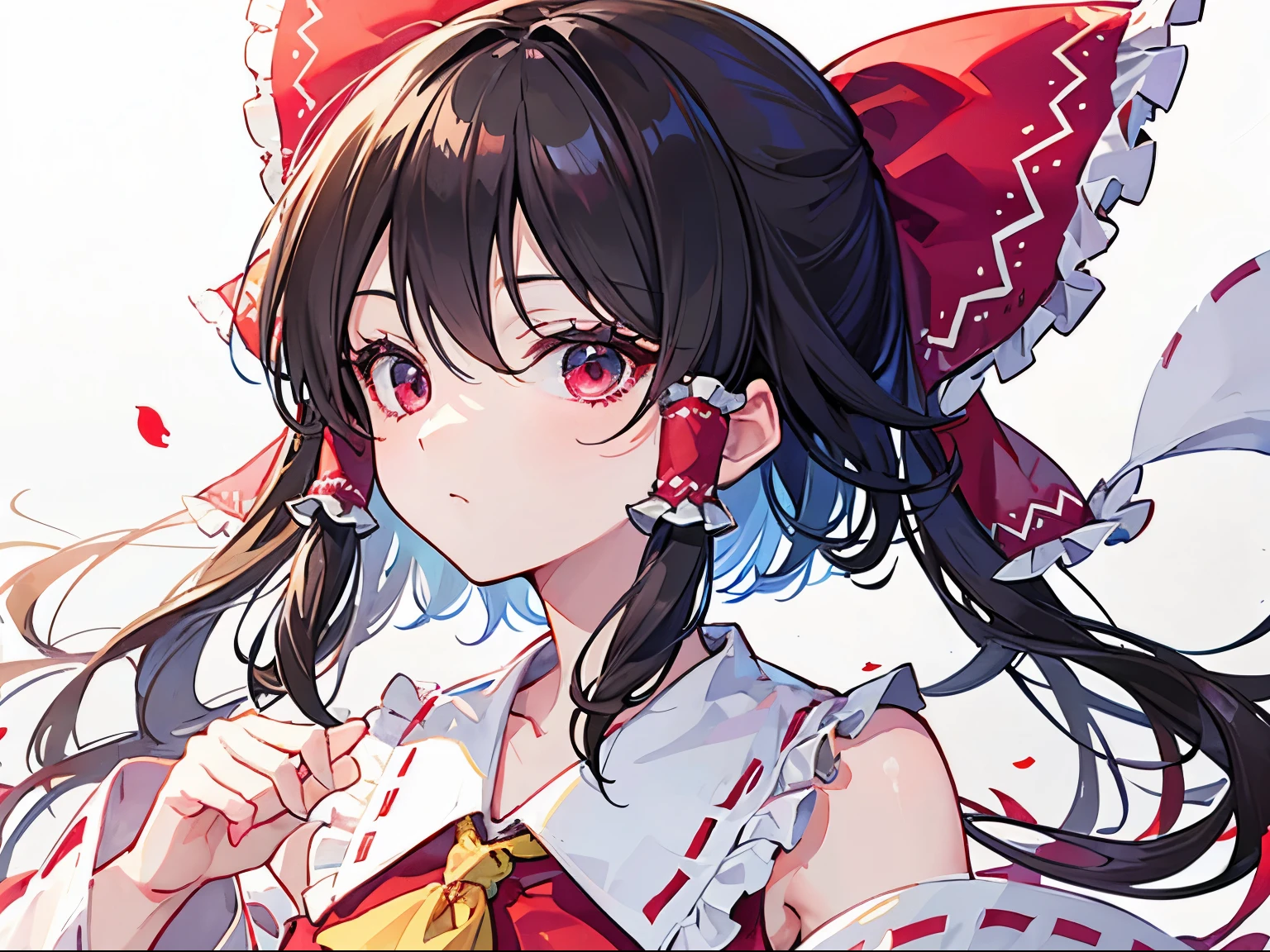 Hakurei Reimu,Touhou project, apple