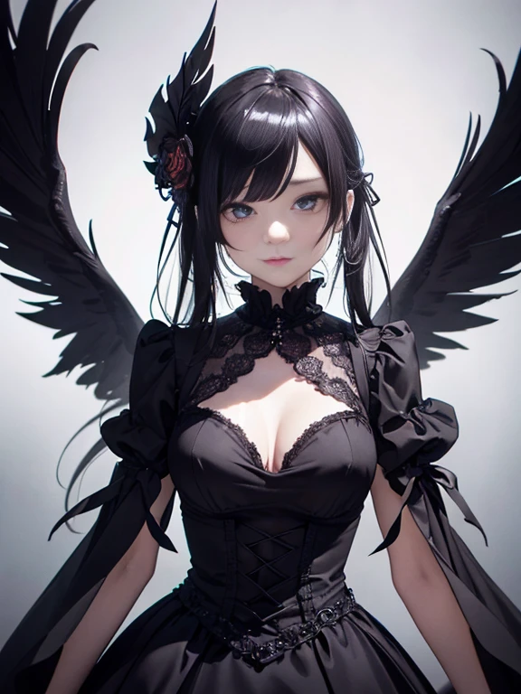 (Best Quality,4K,hight resolution,masutepiece:1.2),Ultra-detailed,Realistic,highly contrast,Halloween,人撮shadowy,Dark,Gothic,haunting,Expressive,Colored,Moody lighting,decoration,mask figure,Elements of surrealism,Attention to detail,Impressive brushwork,striking contrast,creepy,Ethereal,ghosts,shadowy,Mysterious,MACABRO,Undeservedly beautiful,Unforgettable charm,persuasion,charmed,haunting,image of memories.((elegant shiny dress))、Lots of races、lots of ruffles、lots of ribbons、((( Clear backgrounds)))